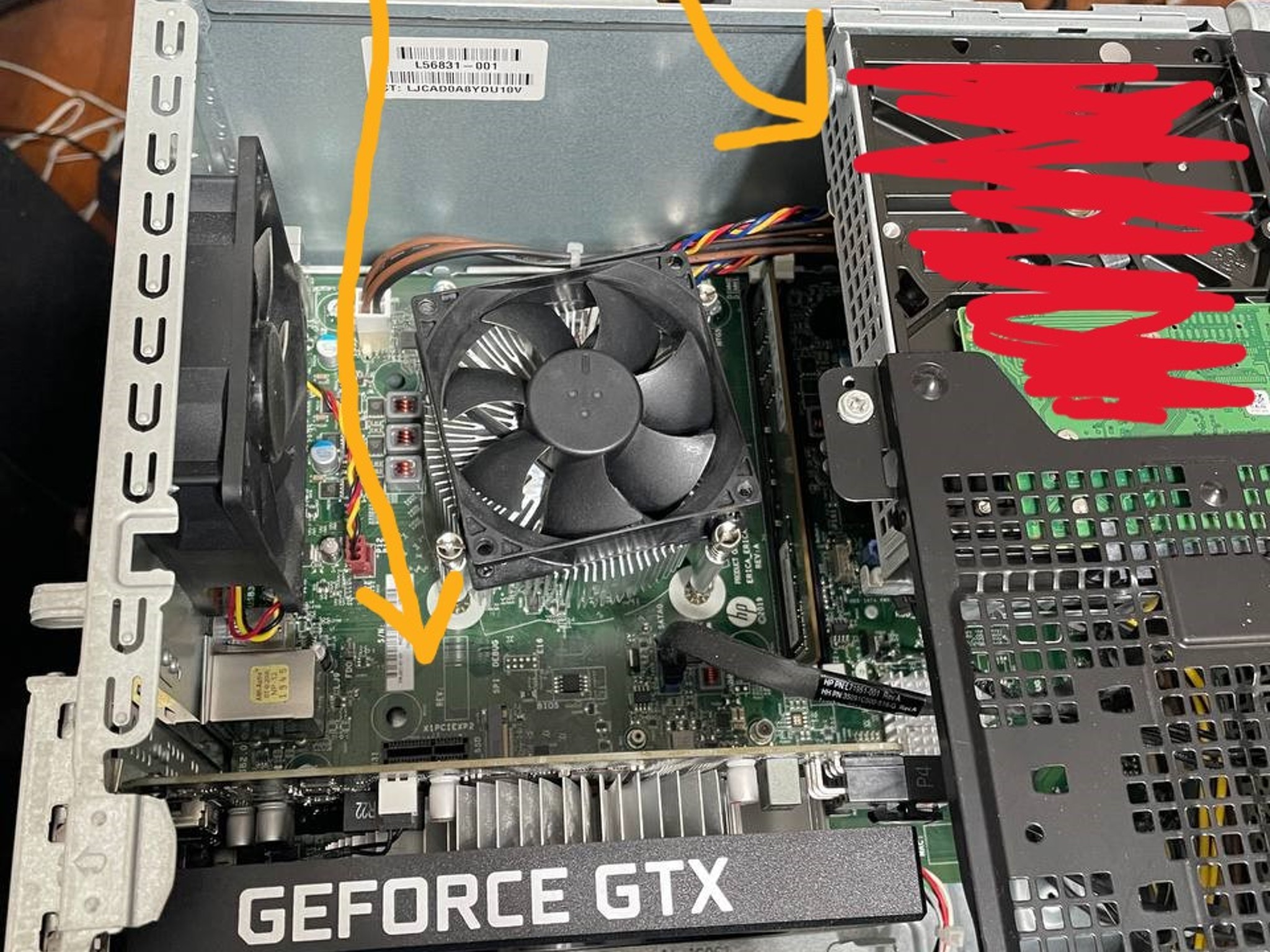 !(NO SSD/HDD)! Used Hp pavilion desktop. Ryzen 5 3500, 8gb ddr4, Nvidia GTX 1650 Super.
