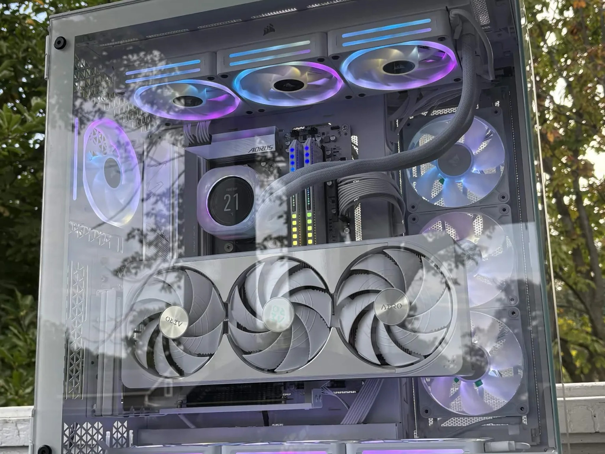 Black Cat Customs - Dread Revenant - 9800X3D / 5070TI / 32GB RAM / 2TB NVME