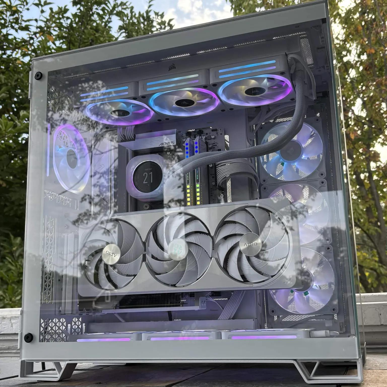 Black Cat Customs - Dread Revenant - 9800X3D / 5070TI / 32GB RAM / 2TB NVME