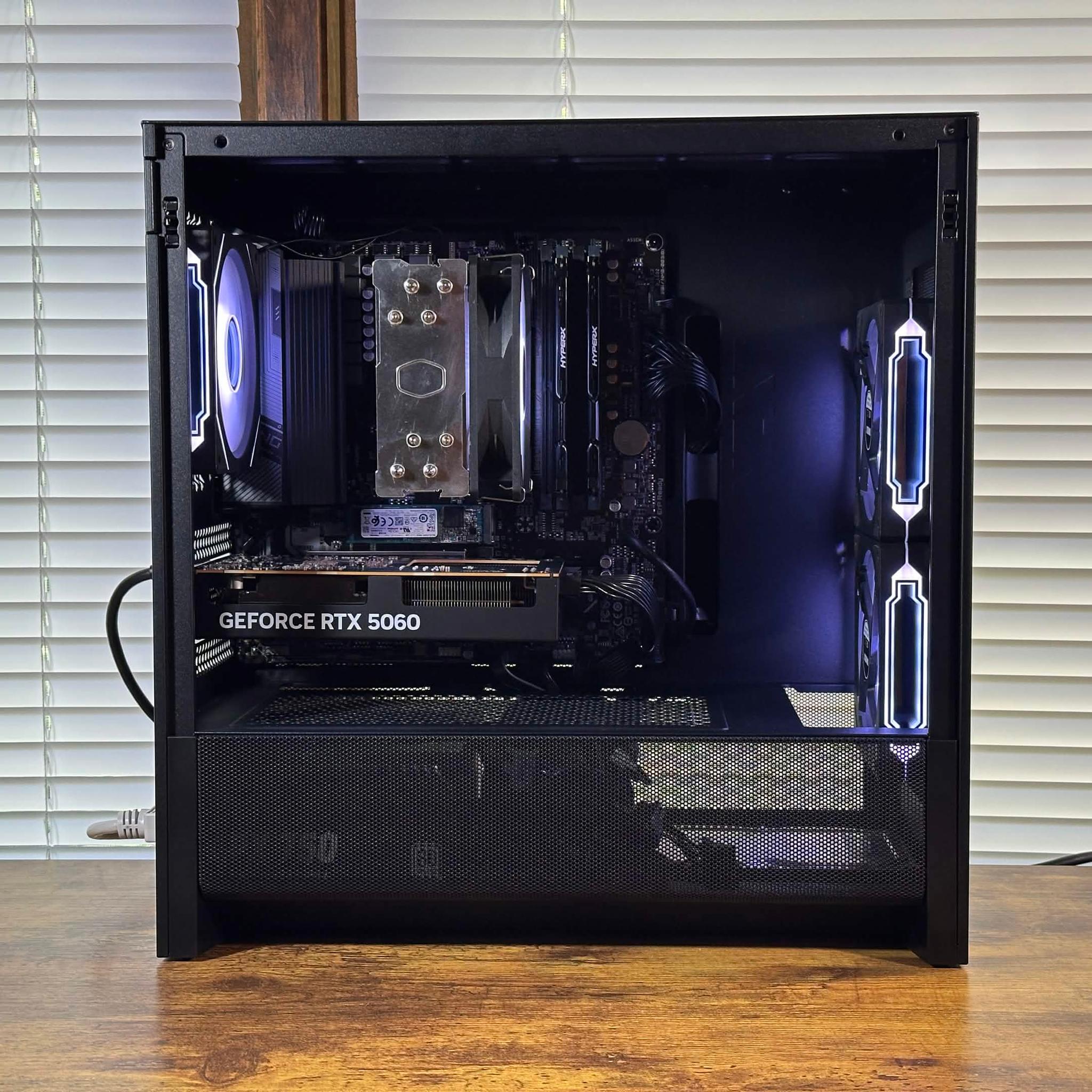 RTX 5060 8GB | Ryzen 5 3600 | 16GB DDR4 | 1.5TB Storage | Win11 | WIFI | 1080P/1440P Gaming PC