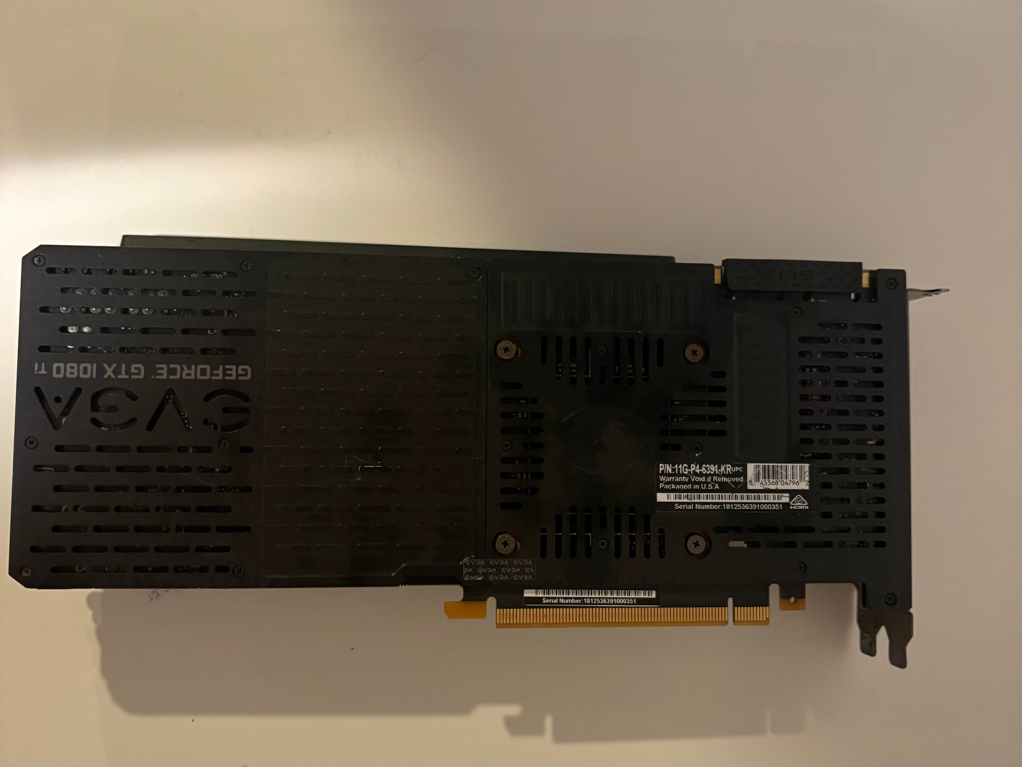 EVGA SC2 GeForce GTX 1080 Ti