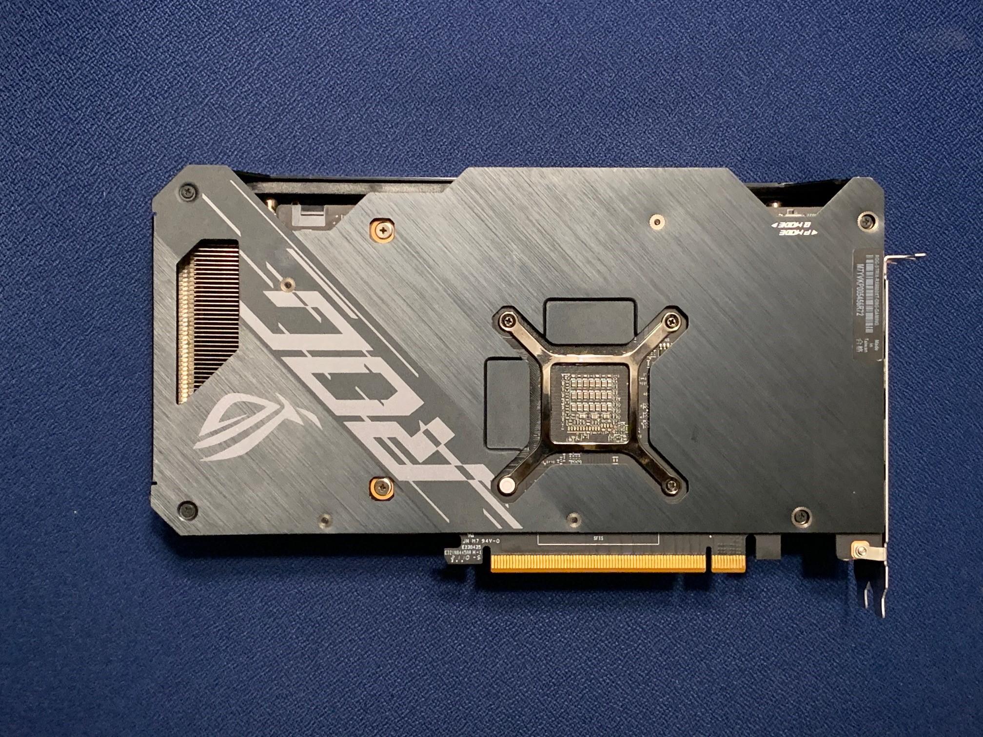 ASUS ROG Strix AMD Radeon RX 6600 XT AMD RDNA 2, 8GB GDDR6, Gaming