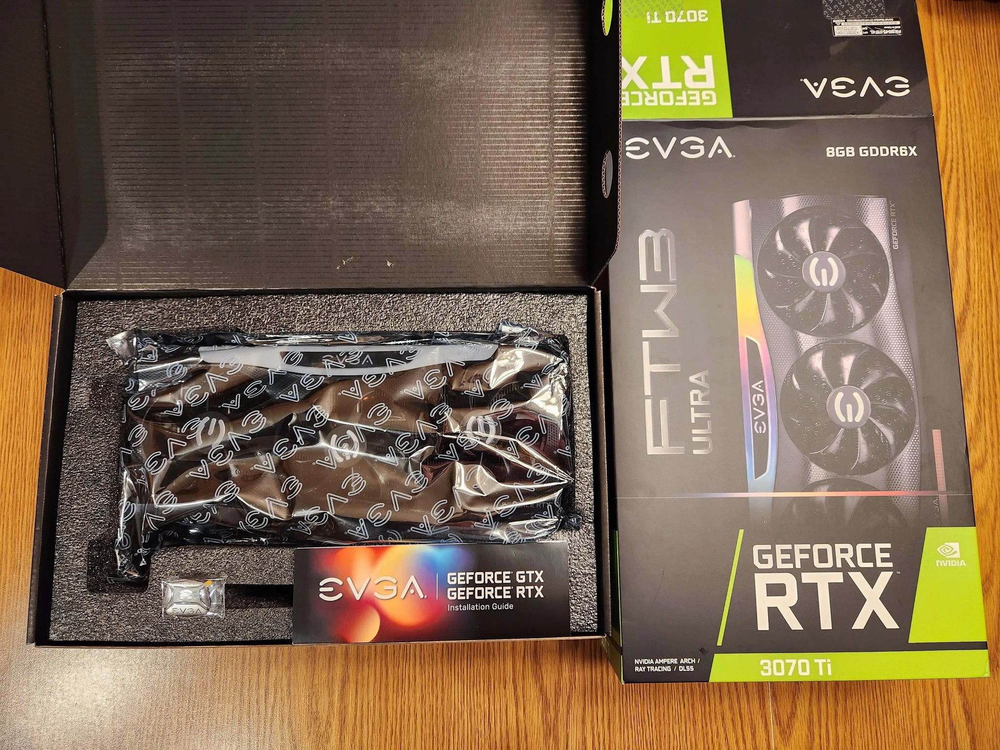 EVGA RTX 3070 Ti FTW3 Ultra 8GB - Great Condition with Original Box