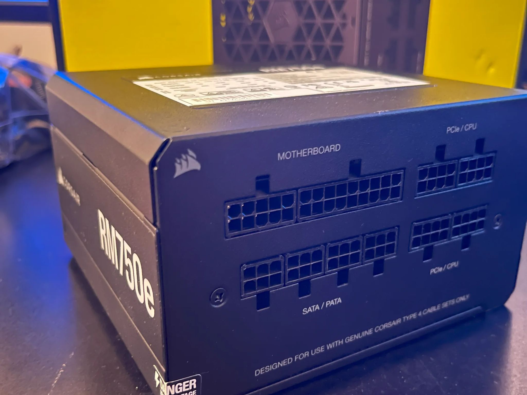 Copy of Corsair RM750e 750W Modular Power Supply | Box Included | All cables Included | Minimal U...