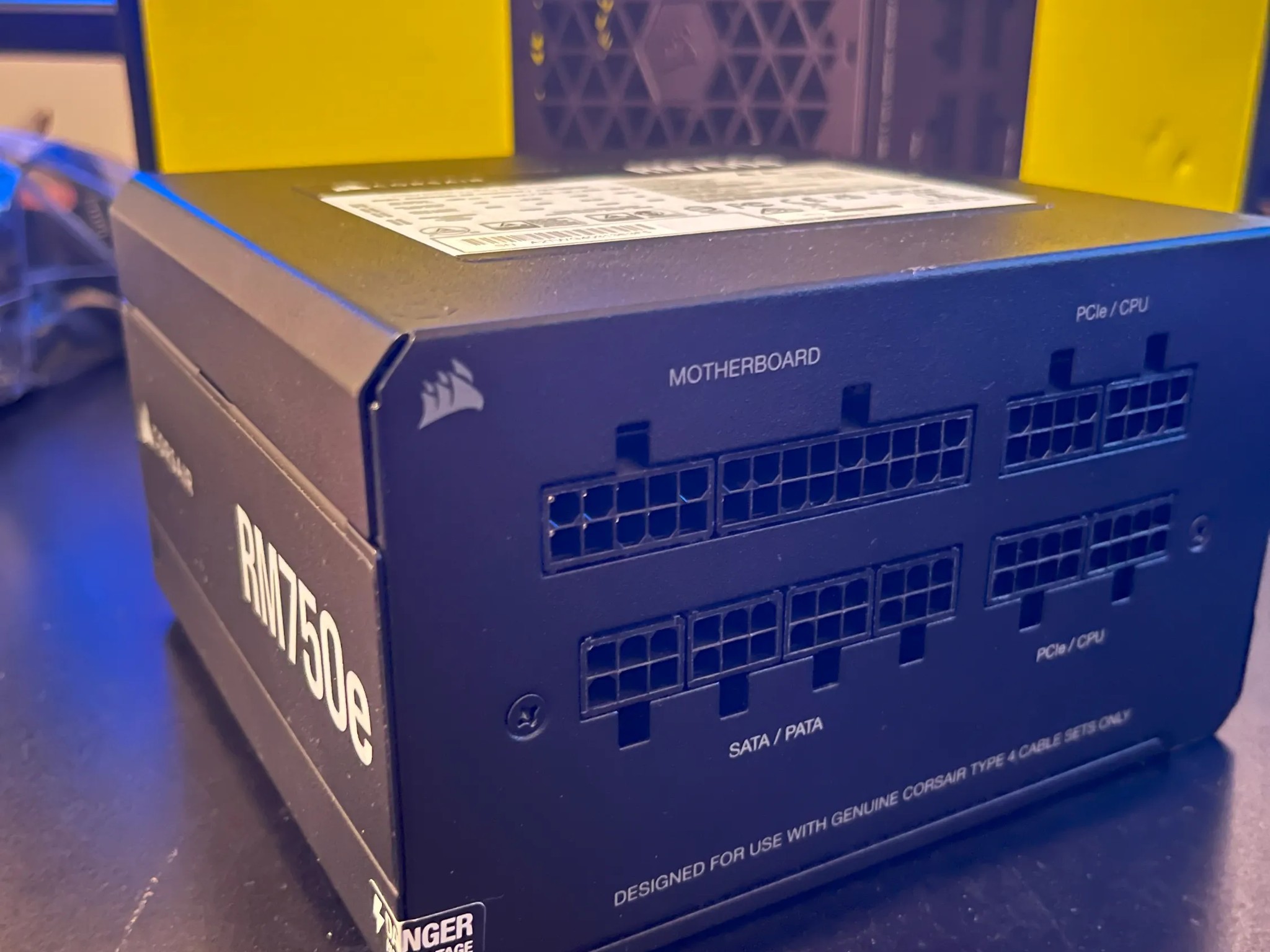 Copy of Corsair RM750e 750W Modular Power Supply | Box Included | All cables Included | Minimal U...