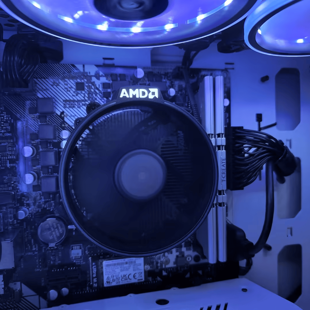 AMD Ryzen 5 2600X // Nvidia GeForce RTX 3050 // T-Create 16GB 3200MHz