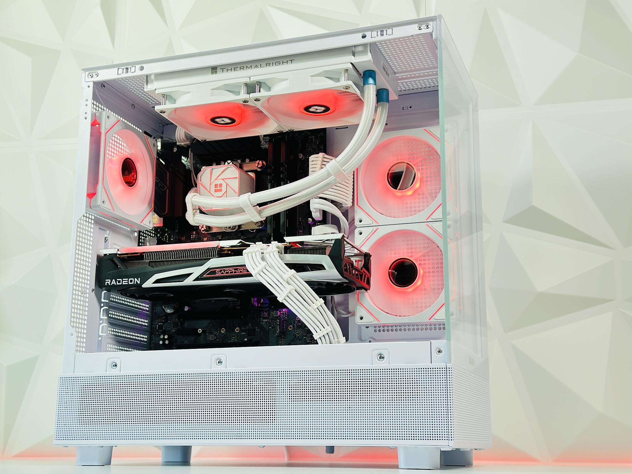 💥4️⃣➡💵|| Liquid Cooled Gaming PC🚀AMD RX 6700 XT 12GB🚀Intel i7 10700 8 core🚀32GB DDR4🚀1TB NVME