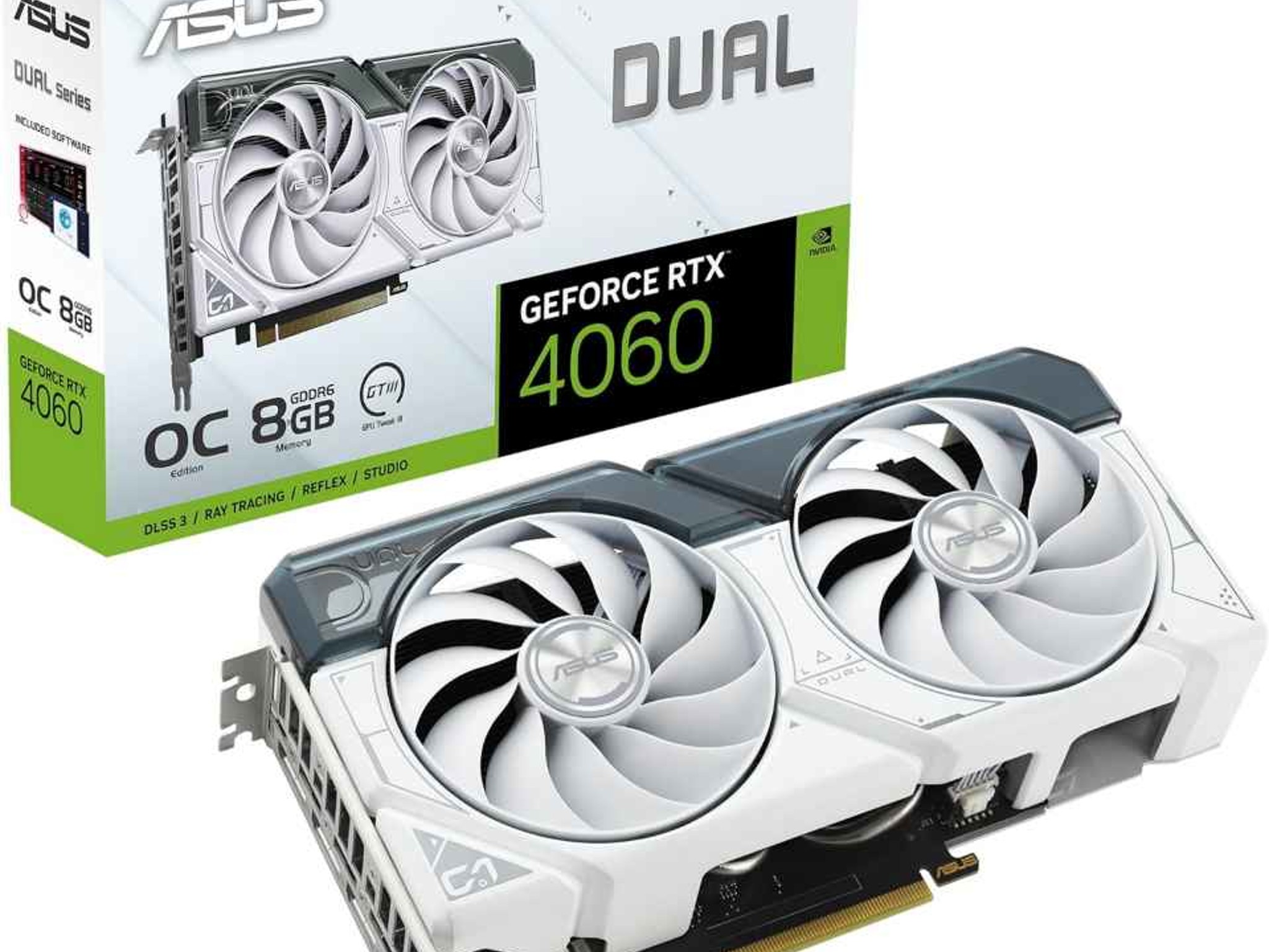 ASUS DUAL OC WHITE EDITION 4060 8GB