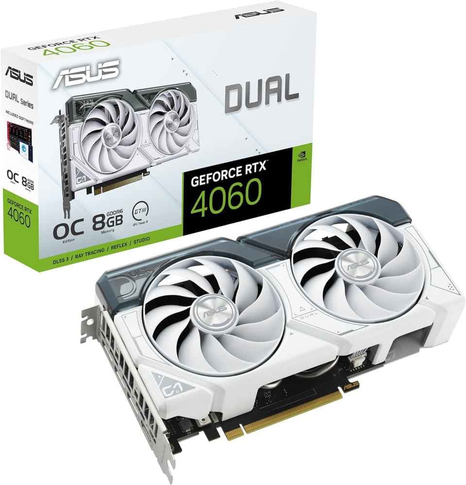 ASUS DUAL OC WHITE EDITION 4060 8GB