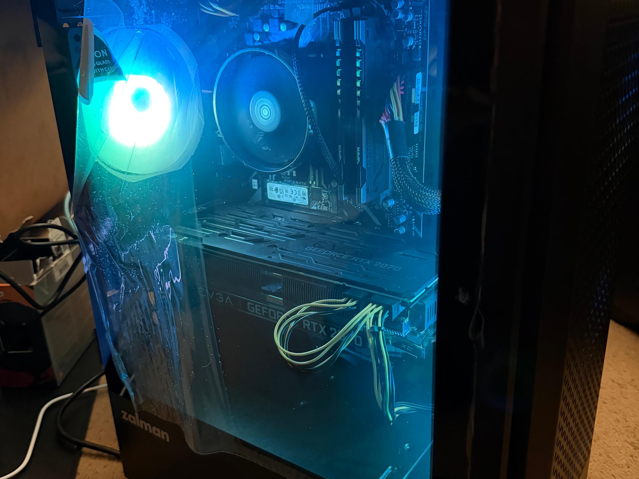 Gaming Pc 2070 3600 16gb ram