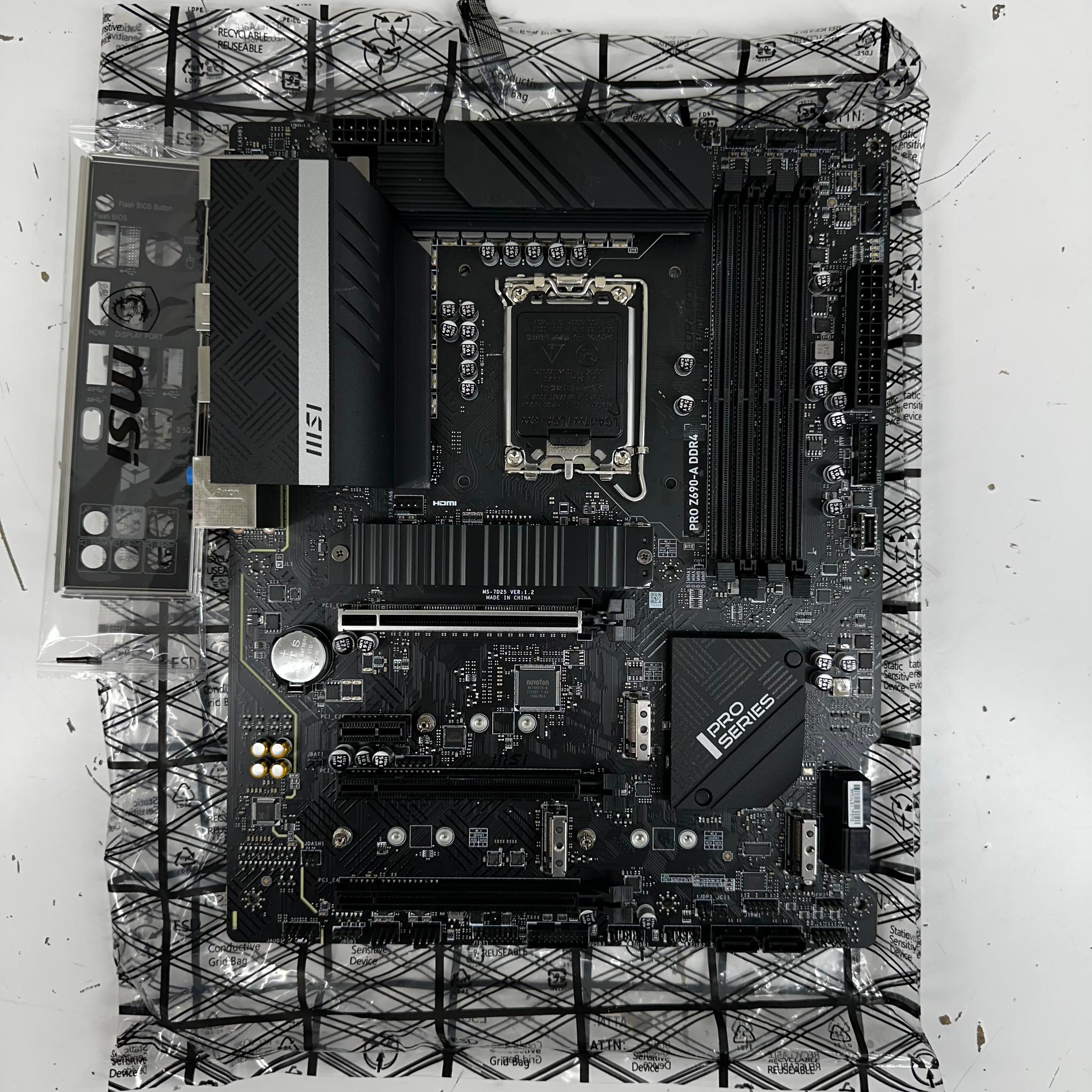 MSI Pro Z690-A DDR4 | Sealed IO Shield | LGA 1700