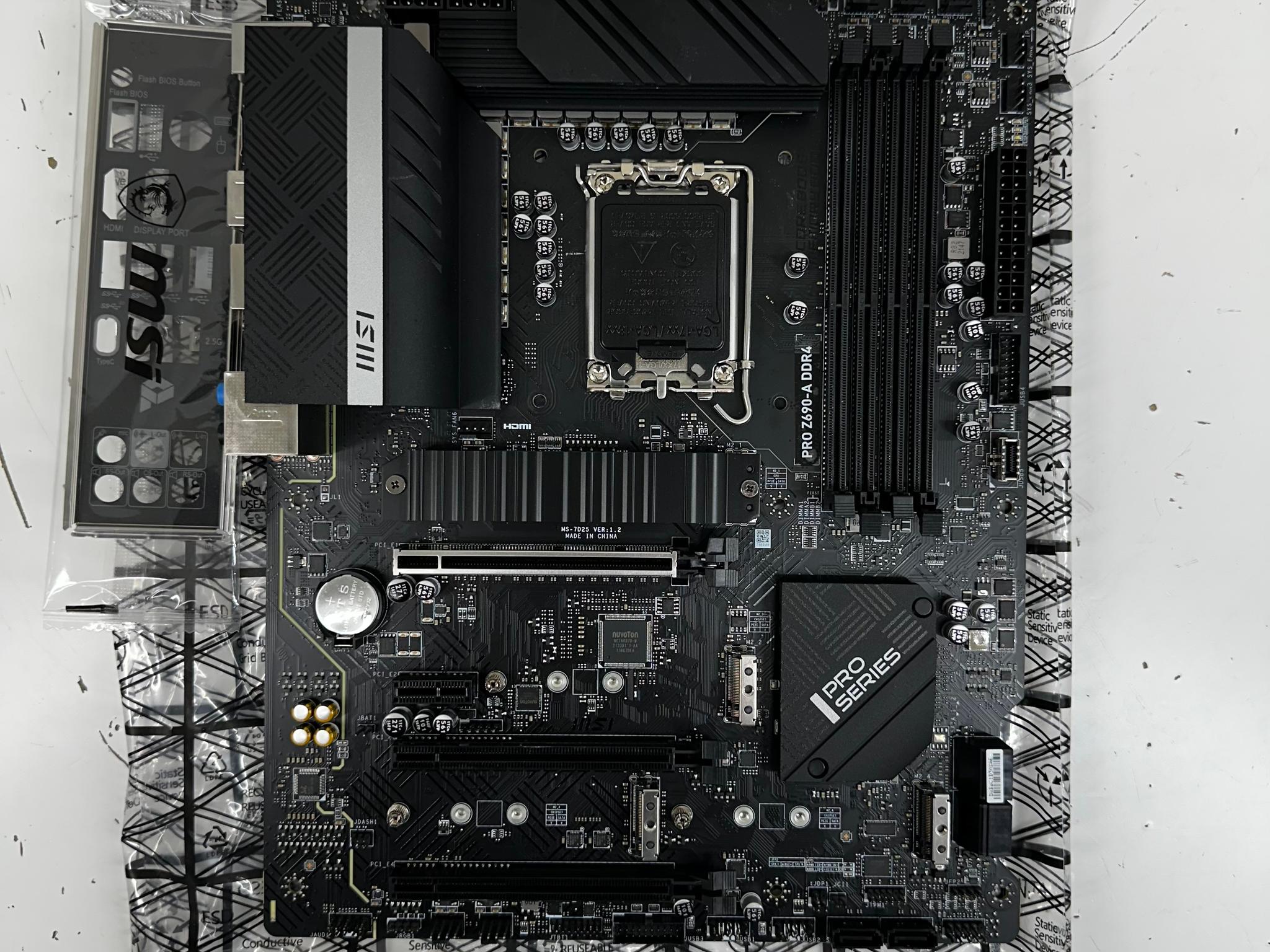 MSI Pro Z690-A DDR4 | Sealed IO Shield | LGA 1700
