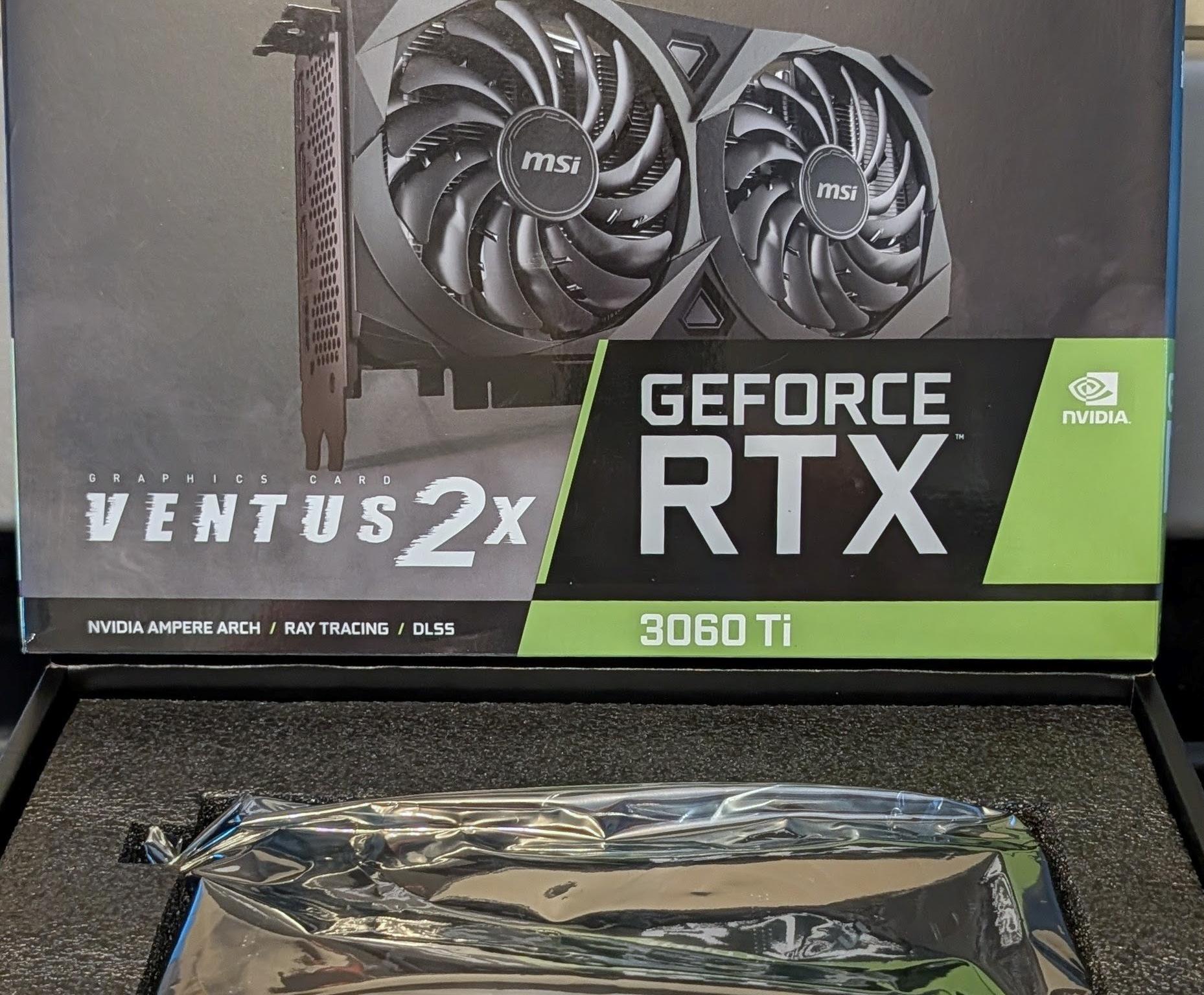 RTX 3060TI MSI VENTUS 2X OC Nvidia Geforce