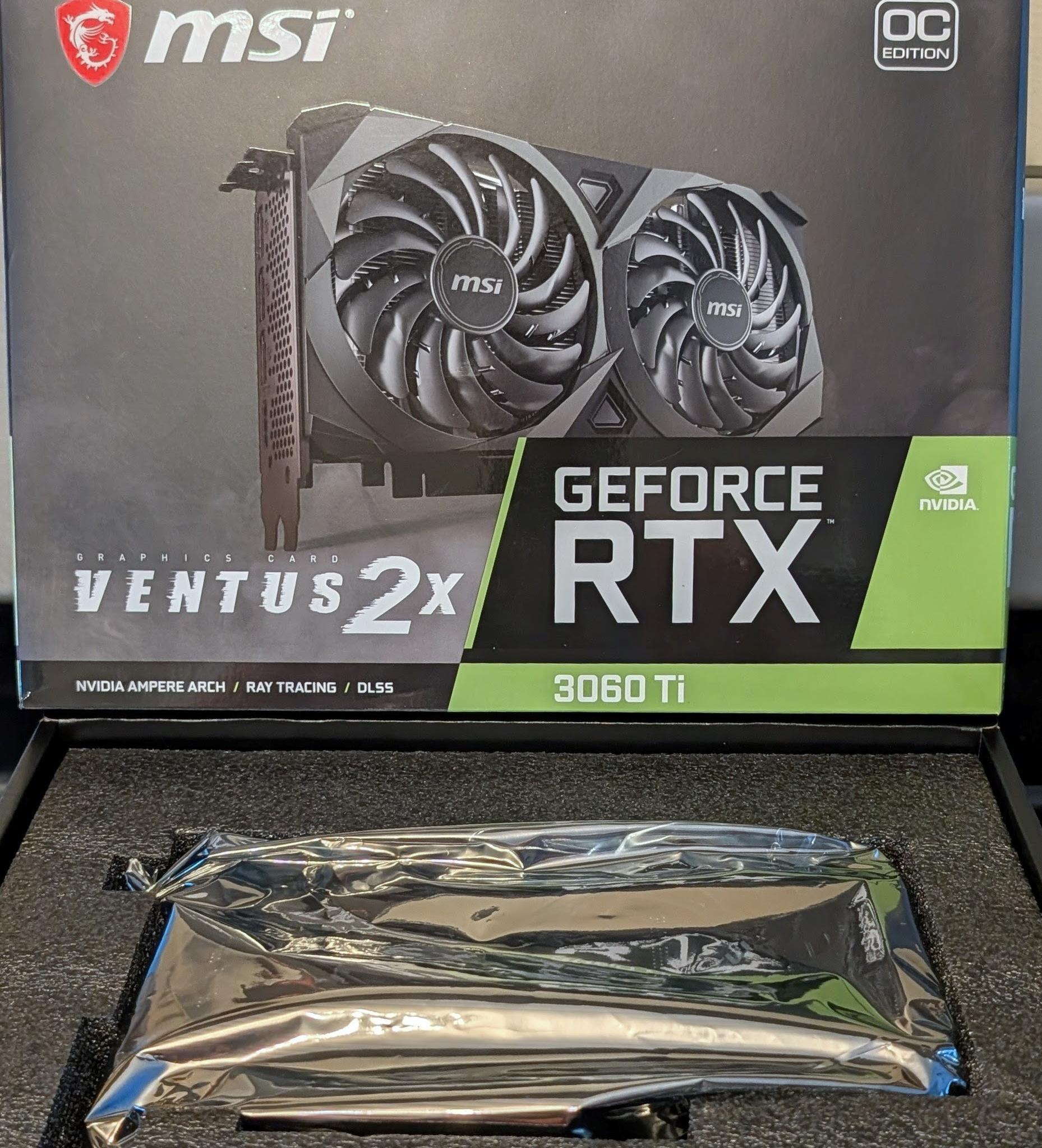 RTX 3060TI MSI VENTUS 2X OC Nvidia Geforce
