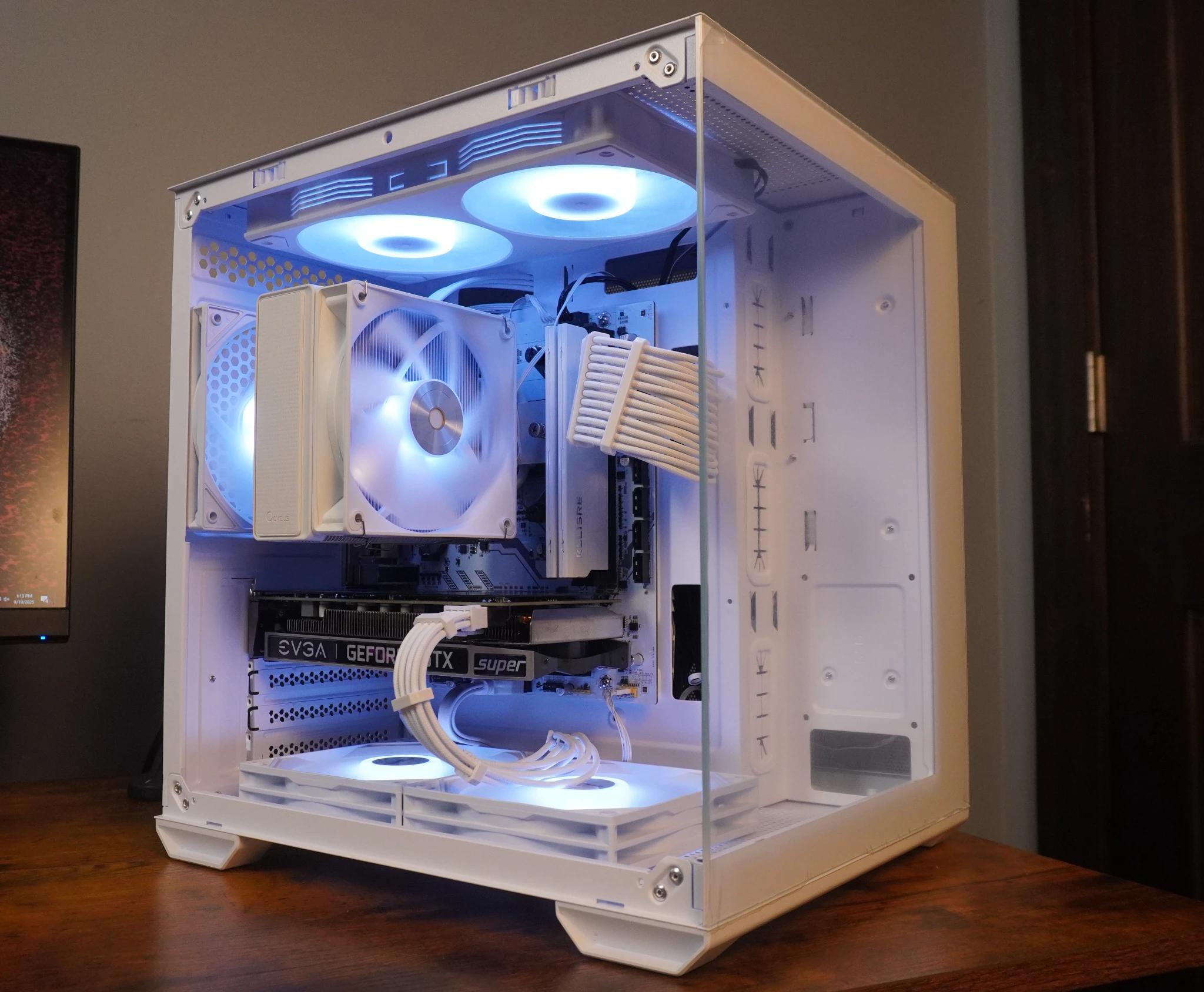 🤍ALL-WHITE🤍 1080p GAMING MACHINE 💚GTX 1660 Super 🧡 Ryzen 5 3600 | 16GB | 1TB | WIFI