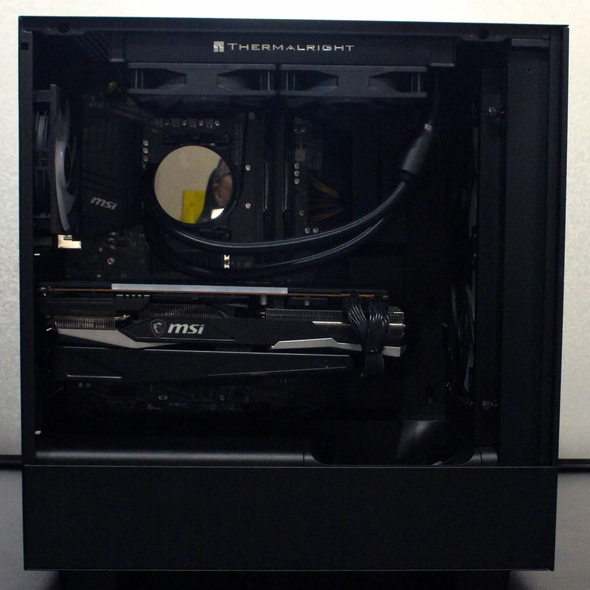 ARGB Water Cooled Gaming PC / Ryzen 5 5600X / RX 6800 16GB / 16GB DDR-4 3600 / 1TB / Windows 11 Pro