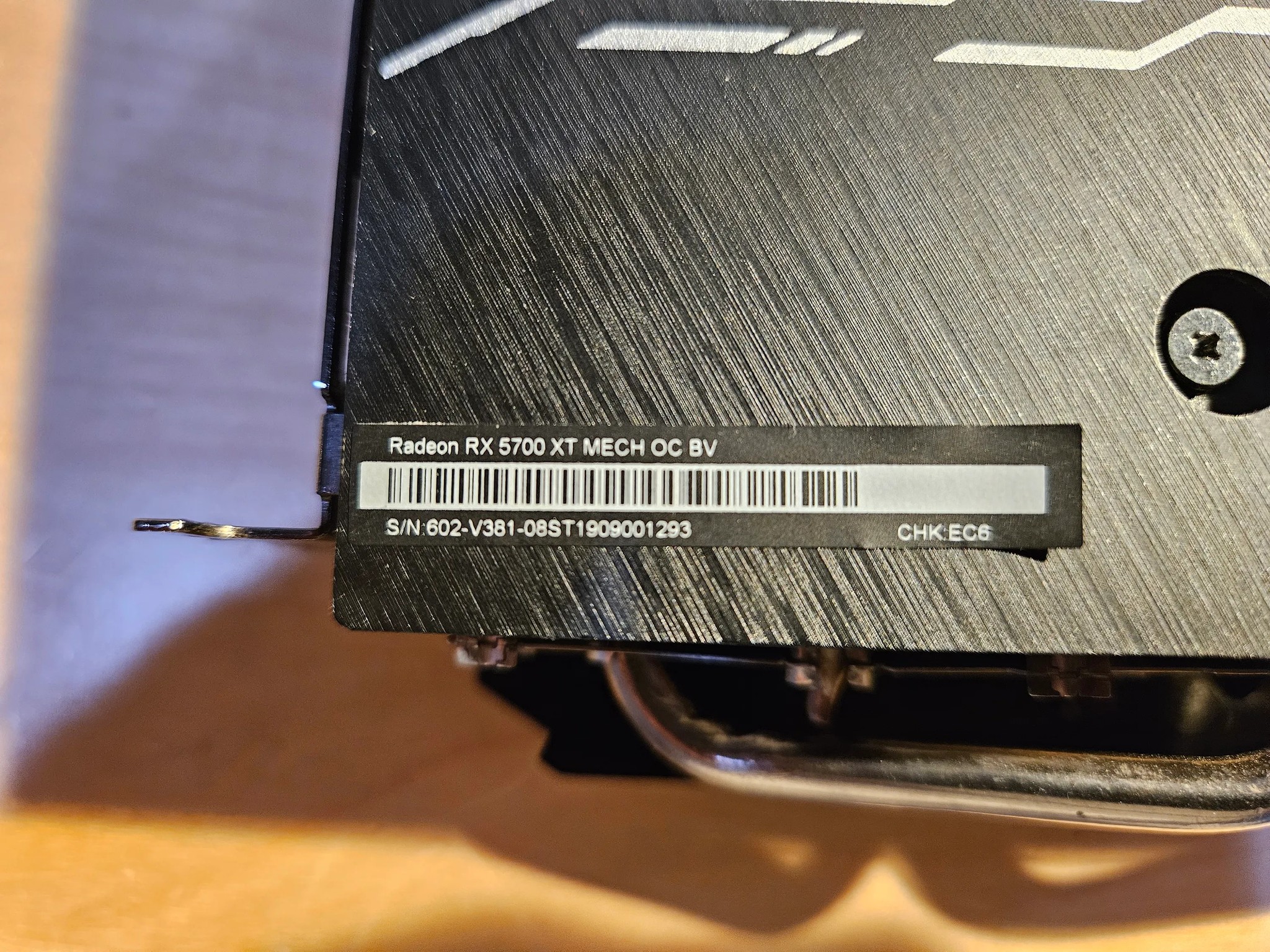 MSI RX 5700 XT 8 GB MECH OC Radeon Graphics Card
