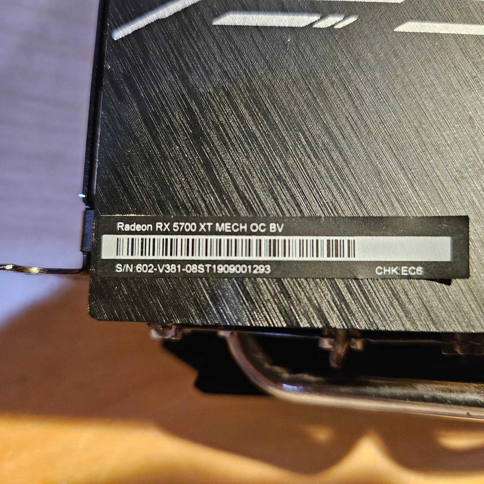 MSI RX 5700 XT 8 GB MECH OC Radeon Graphics Card