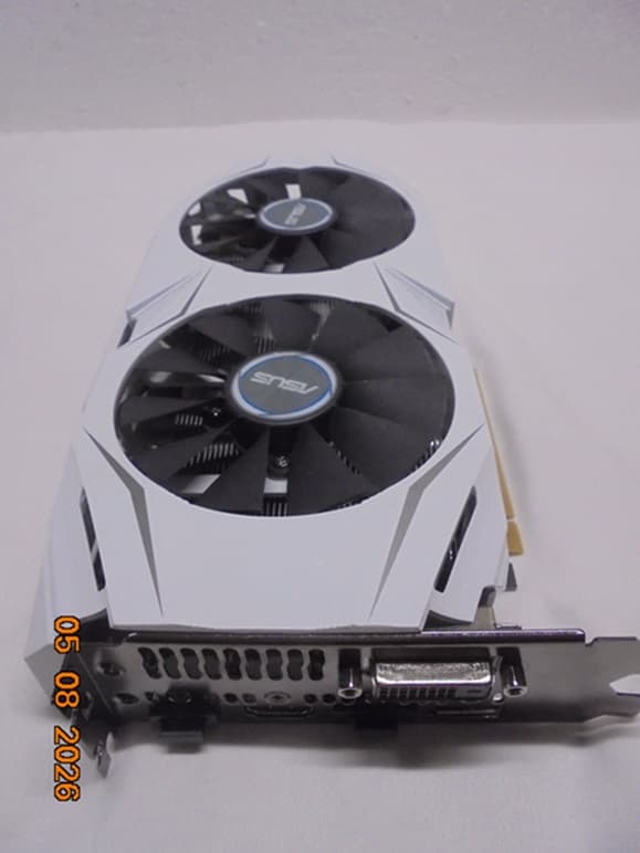 ASUS DUAL GTX 1060 6GB/Clean/ Tested/Functions Great