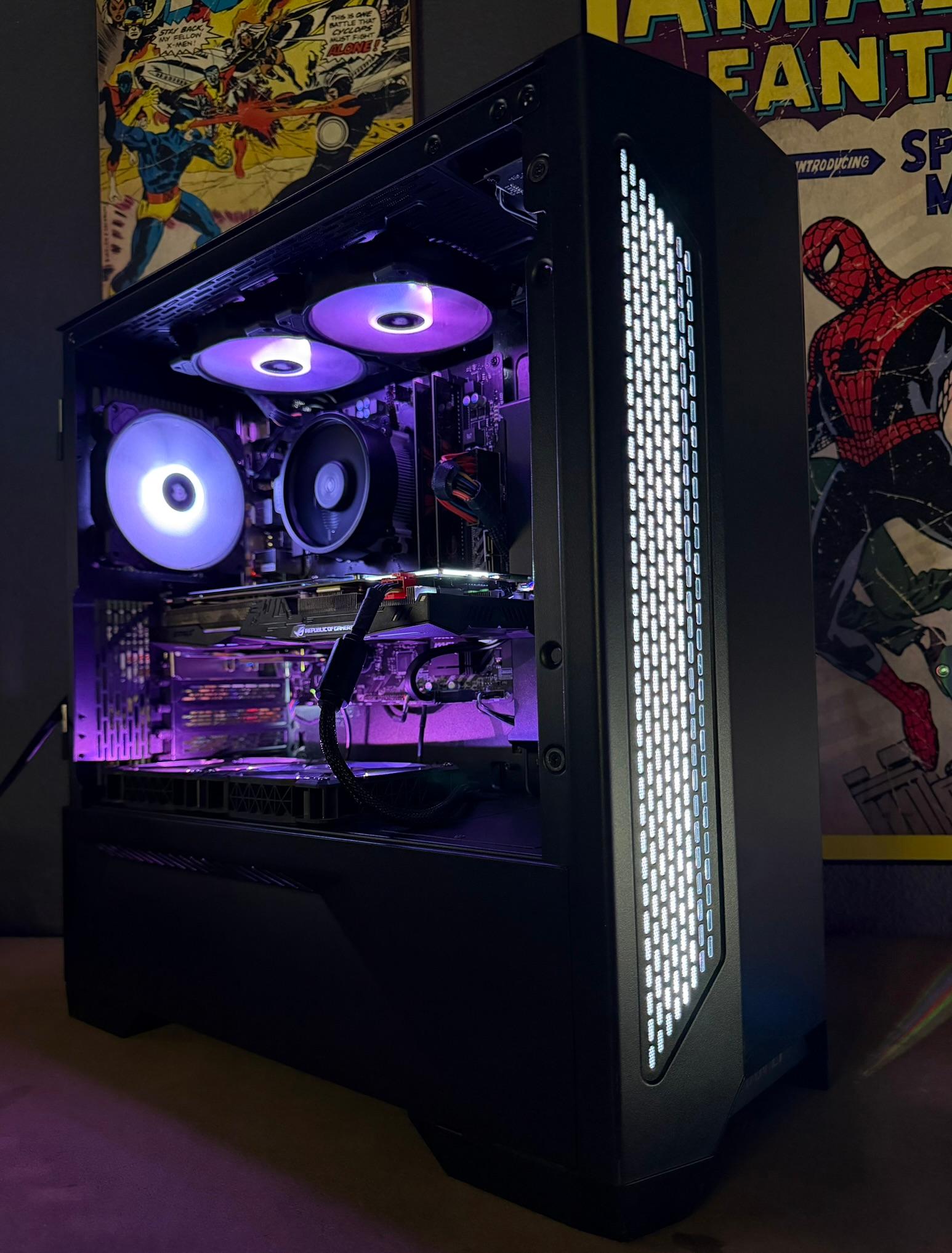 1080p Gaming PC Ryzen 5 2600X | STRIX GTX 1070 | 1 TB SSD | WIFI