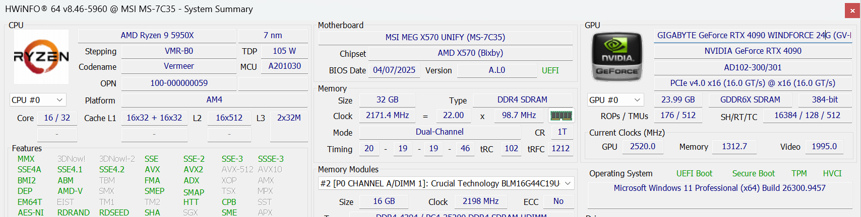 Ultimate Gaming PC and Workstation / 32 core AMD CPU / RTX 4090 / 4k 240hertz OLED Monitor