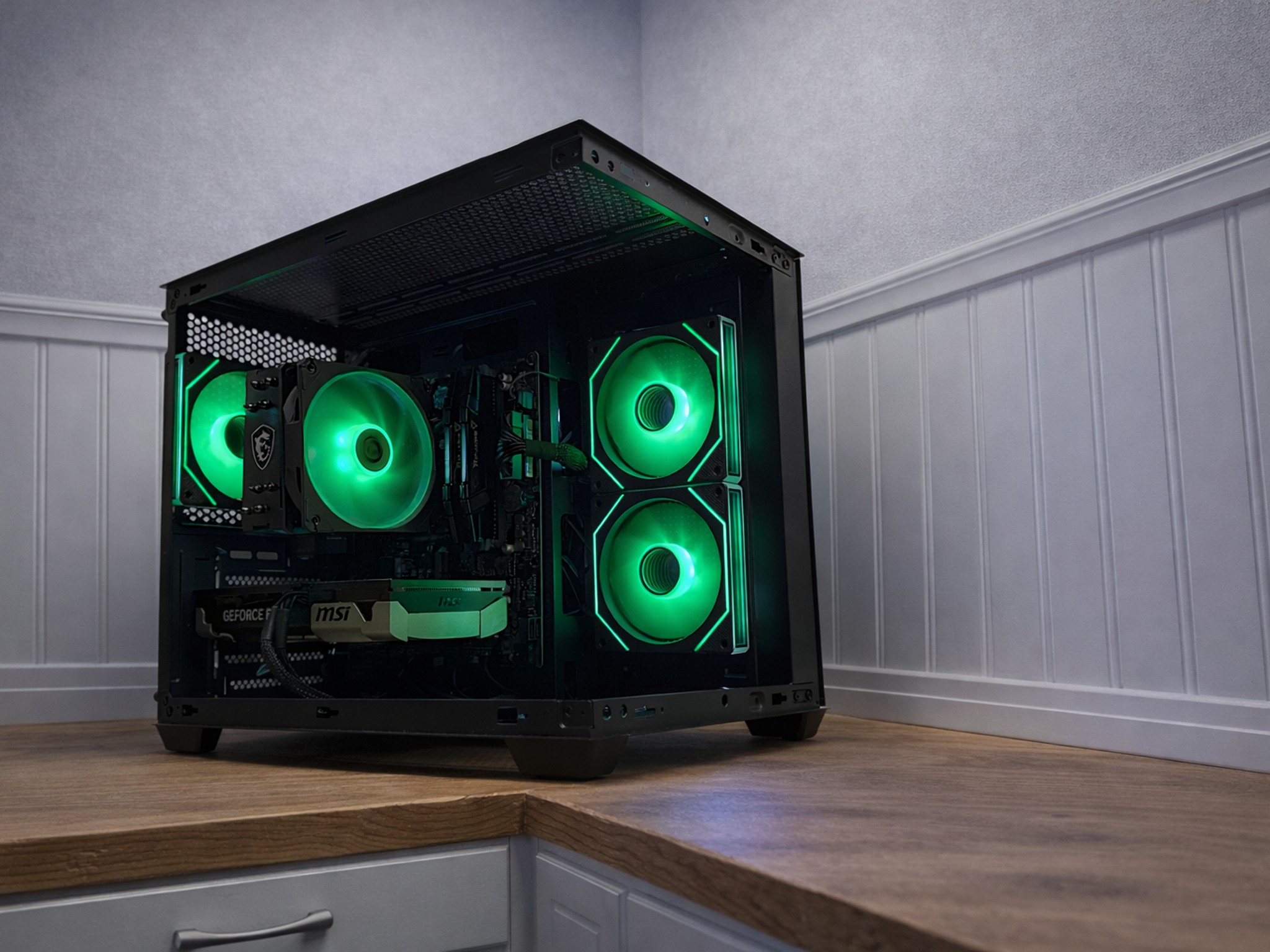 SMOKE RTX 5060ti 8g | 32GB RAM | 850W gold PSU | AMD 5500/ 1TB NVME