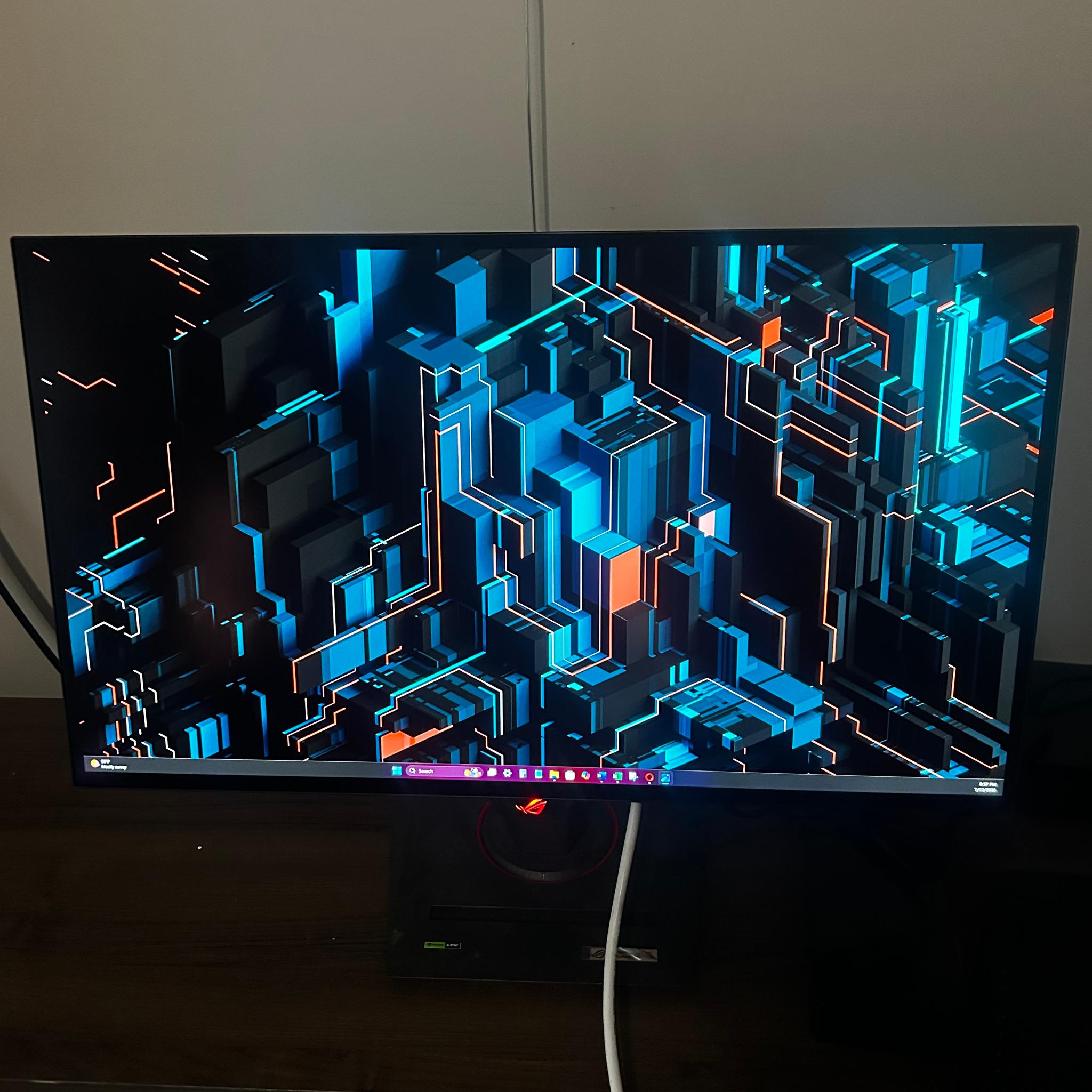 NEW ASUS ROG (480hz) WOLED 26.5" 2K QHD (2560 x 1440) Gaming Monitor (PG27AQDP) (0hrs Used!)