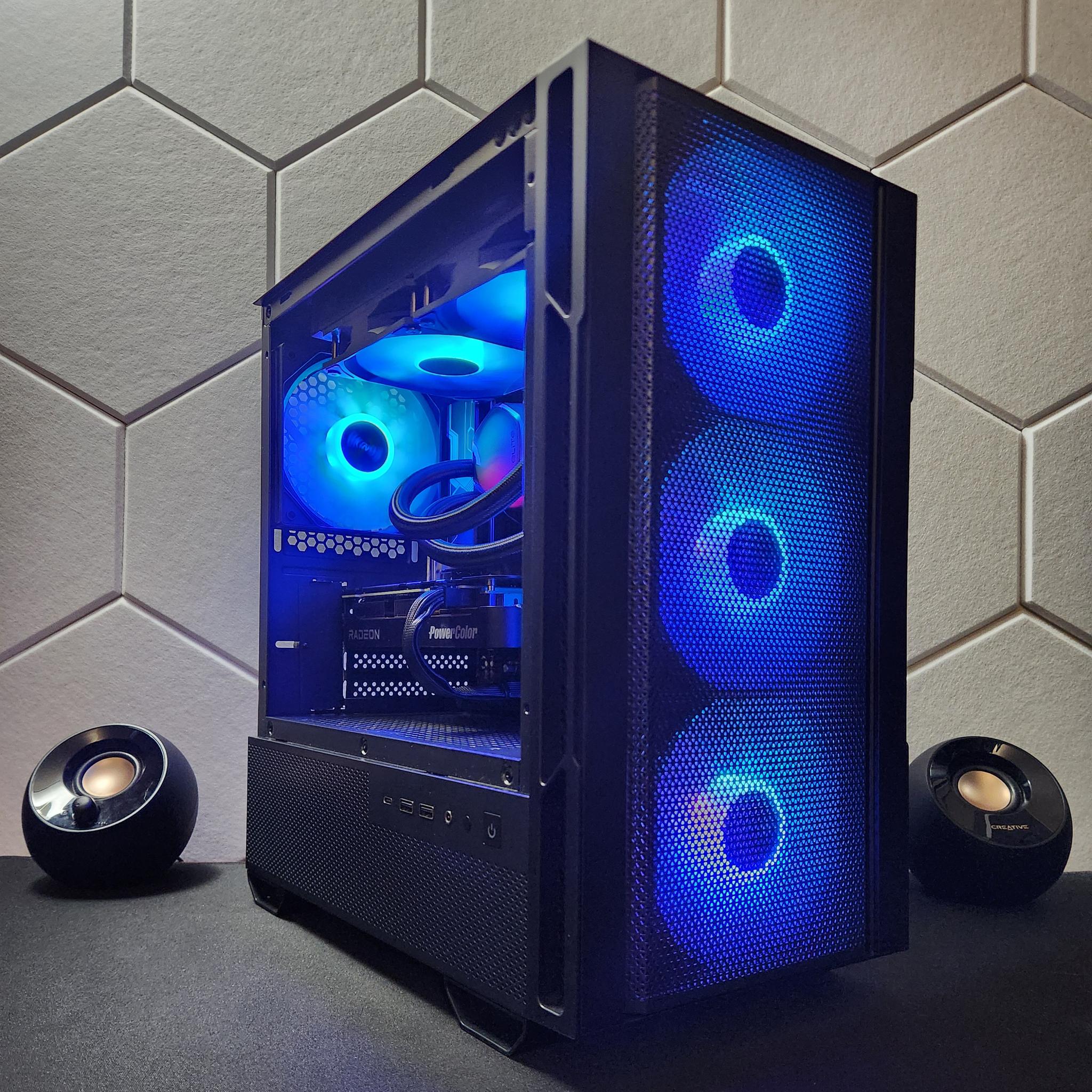 RX 9060XT 16GB | Ryzen 5 7600X | 32GB DDR5 6000Mhz | 1Tb SSD | WIFI+BT