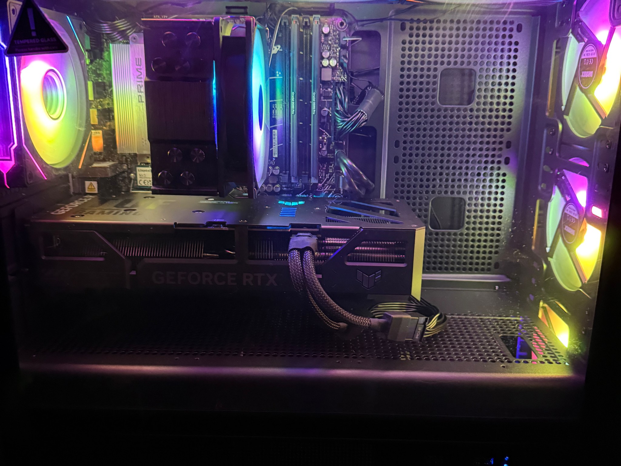 Walnut Wood Gaming PC - Geforce RTX 5060 Ti - Ryzen 5 7600X - 32GB DDR5 - 1TB Nvme - Windows 11 Pro