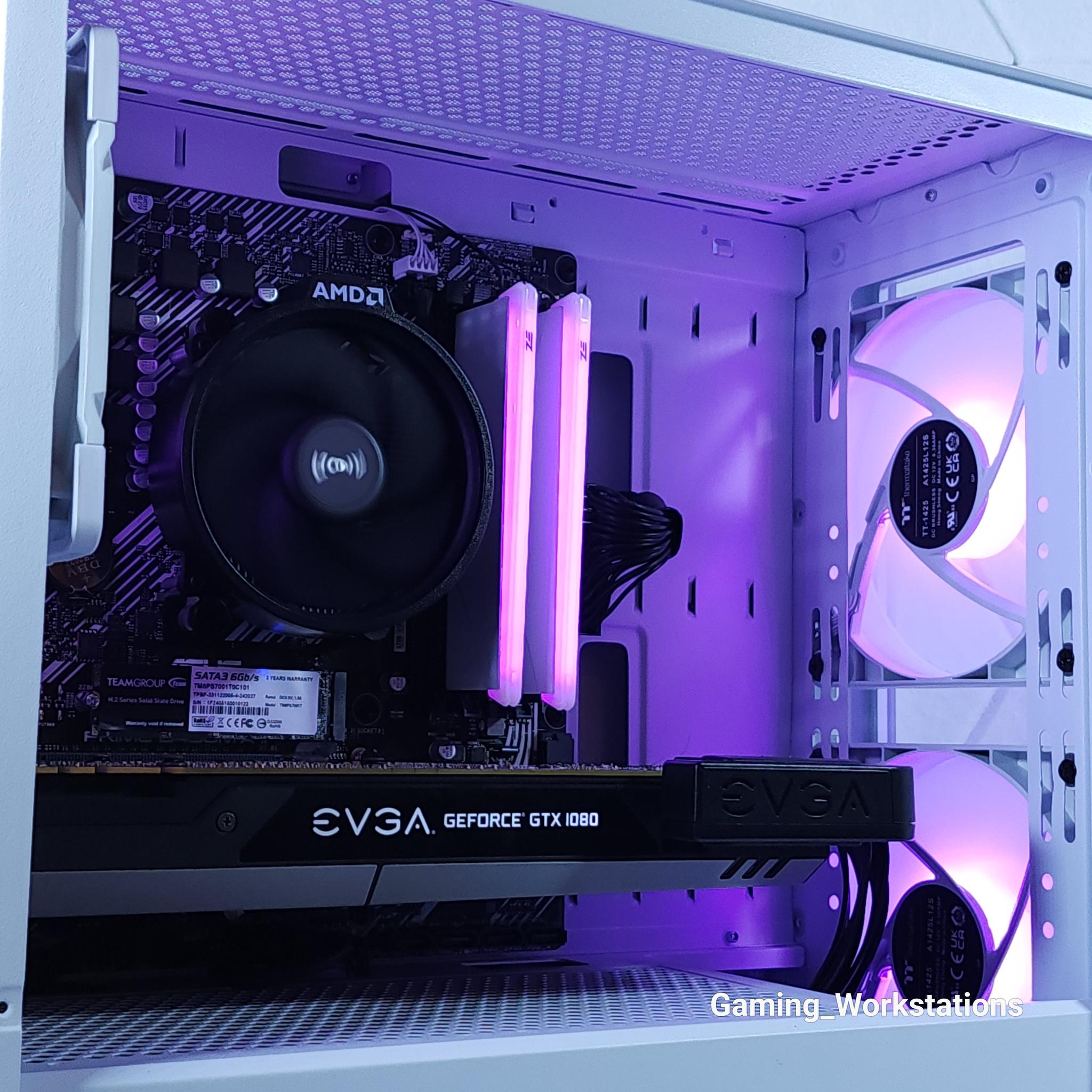 💜GTX 1070Ti●Ryzen 3 4100●1080p Gaming Computer