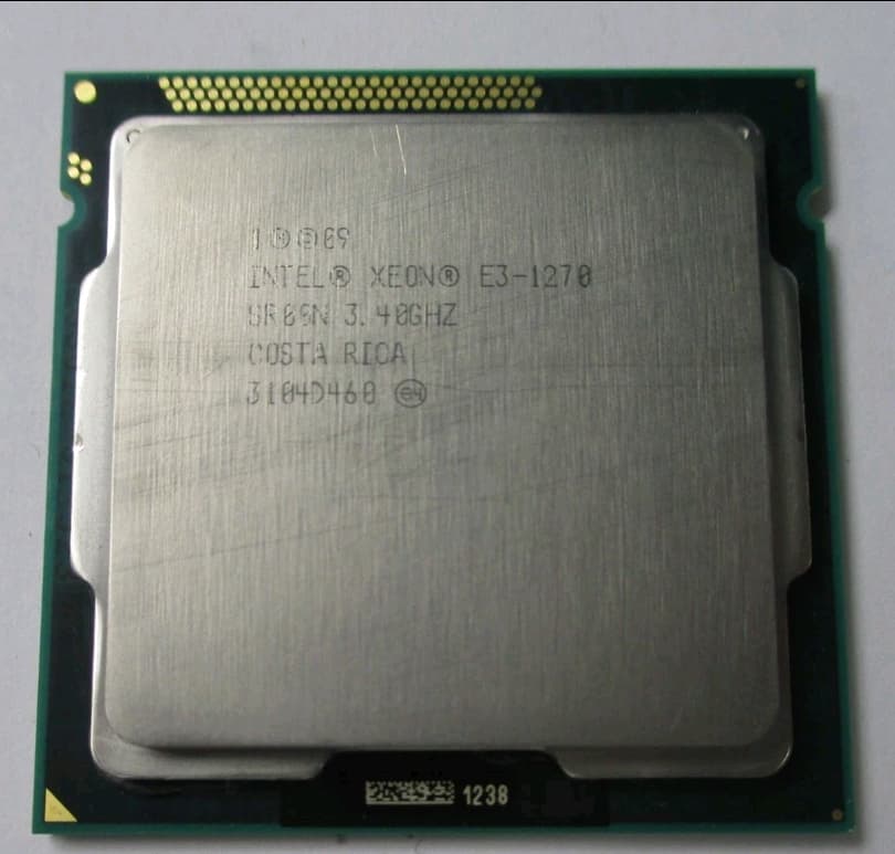 Intel Xeon E3-1270 SR00N 3.4GHz Quad Core LGA 1155 Processor CPU(i7 3770 Equivalent)