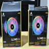 CORSAIR - LL Series 140mm Case Cooling Fan Kit with RGB lighting Pack with 3 fans