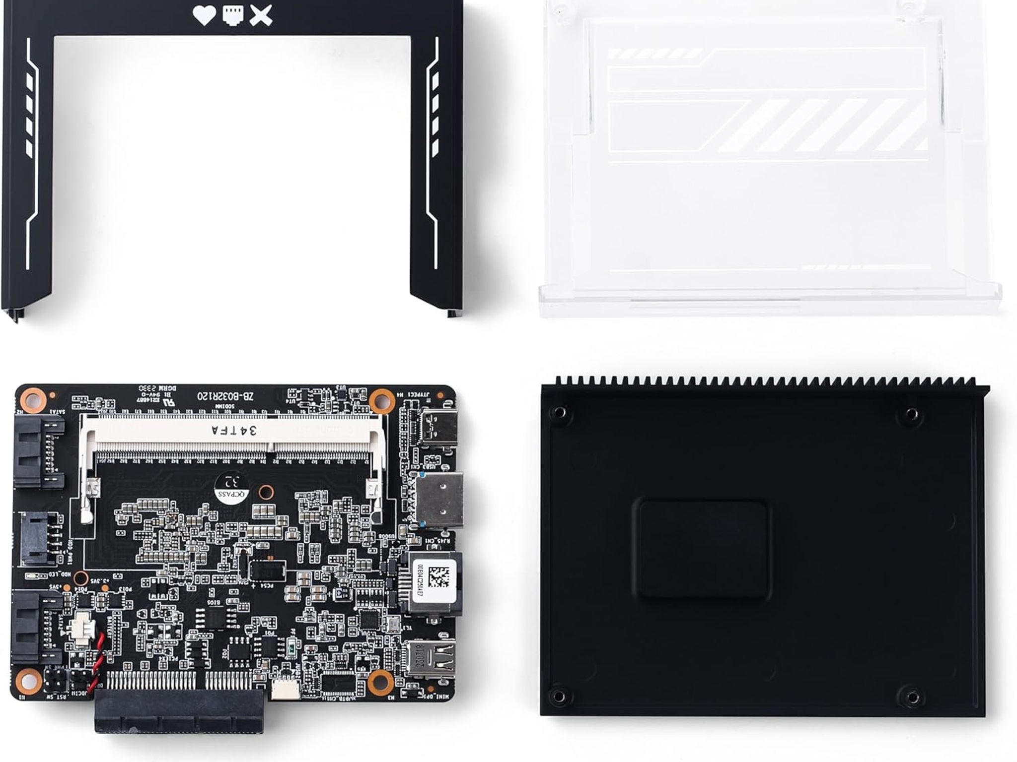 Zima Blade X86 Single Board Server for Cyber Native, Hackable Personal Server with PCIe x4 + 2GB RAM