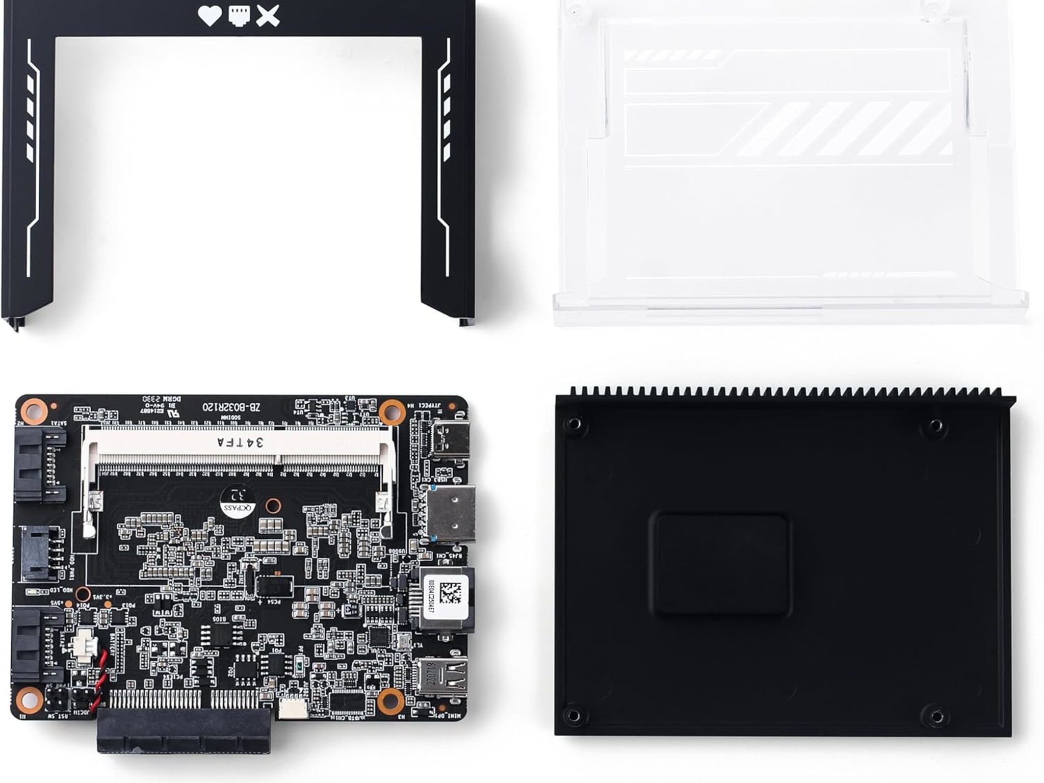 Zima Blade X86 Single Board Server for Cyber Native, Hackable Personal Server with PCIe x4 + 2GB RAM