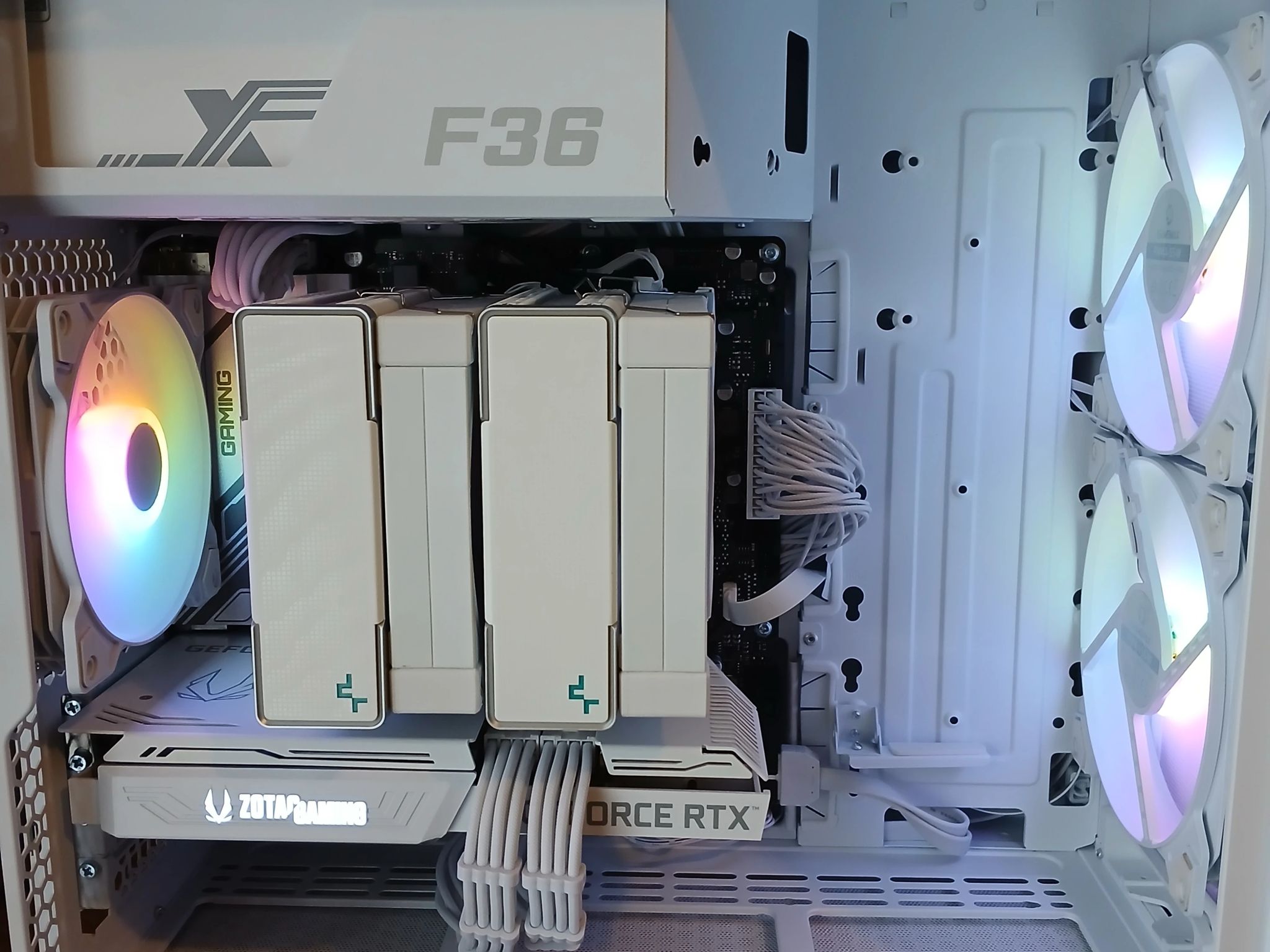 All-White AM5 | RTX 3060 Ti | Ryzen 5 7400F | 32GB RAM