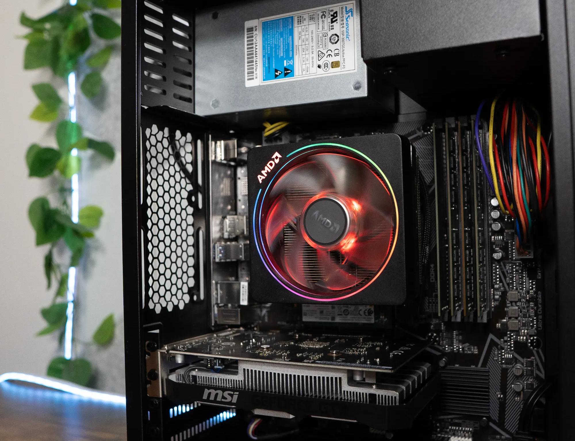 🍬🌠 BUDGET - BO6 Ready GAMING PC | MSI GTX 1650 | RYZEN 5 1500X | 32GB DDR4 RAM | 1.5TB