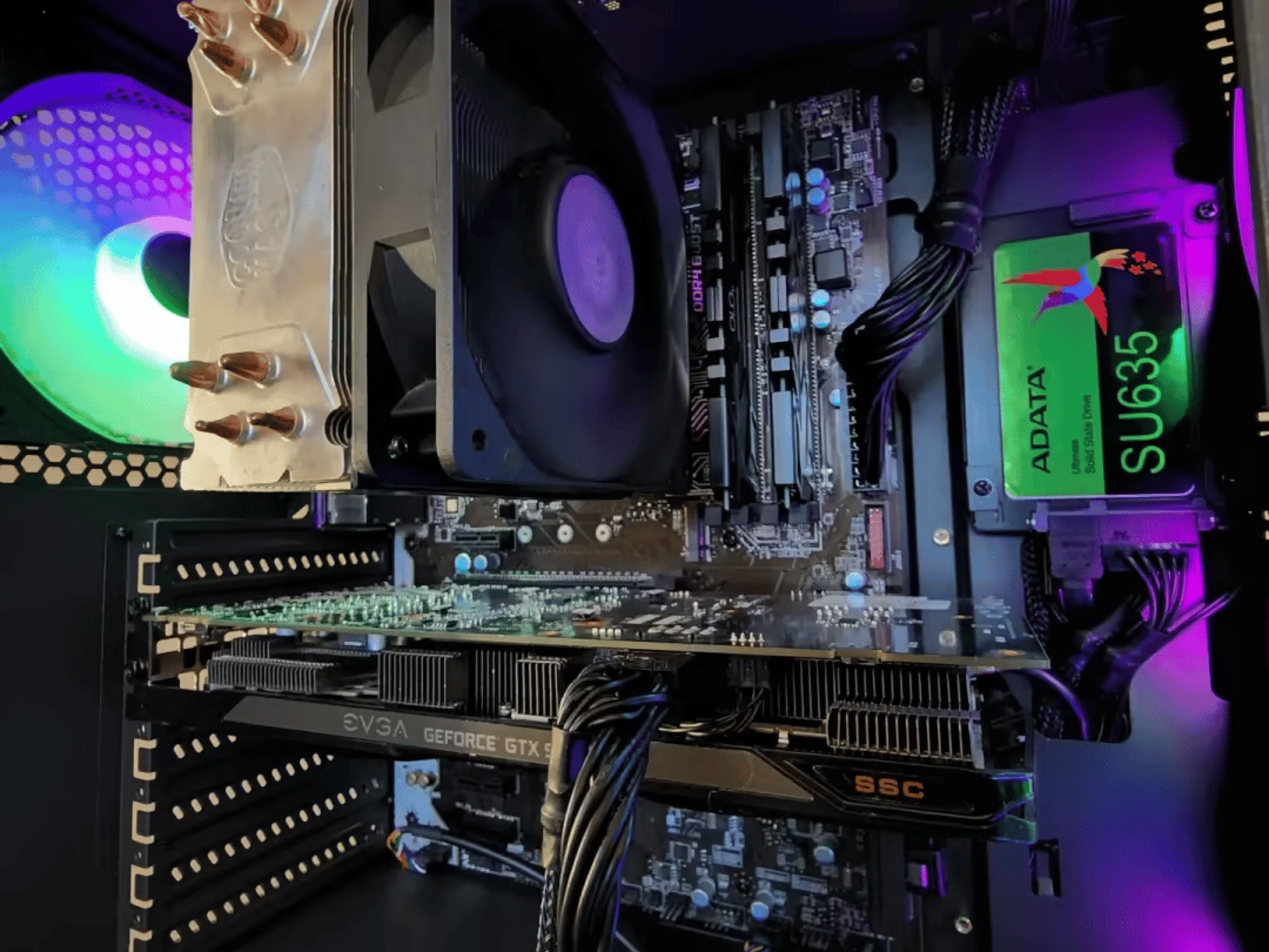 Intel Core i7 7700K // Nvidia GeForce GTX 950 // OLOY 16GB 3000MHz 