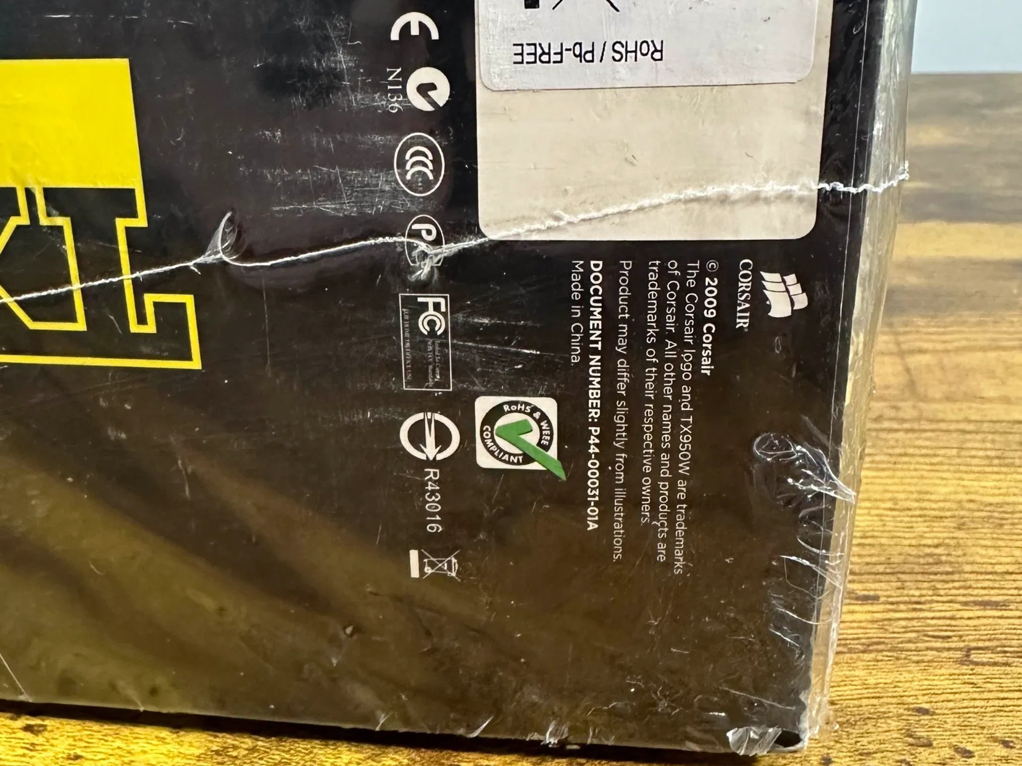 NEW OLD STOCK Corsair TX950W 950W 80+ Bronze Power Supply NEW SEALED