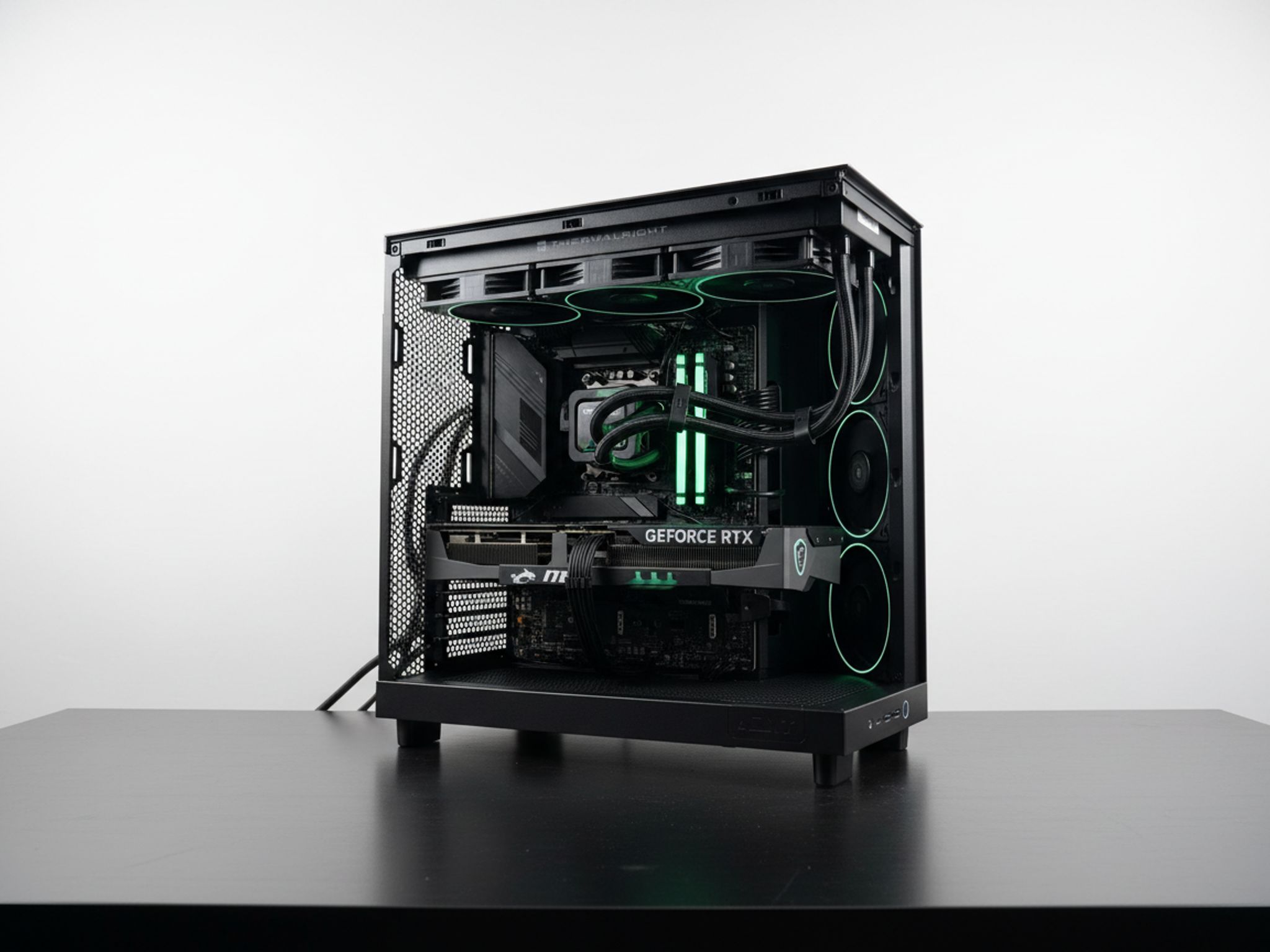 NEXUS PRIME | RTX 5080 16GB | Ryzen 7 9800X3D | 32GB DDR5 6000 CL32 | 2TB NVMe + 3TB HDD | 1000W