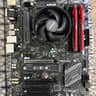 CPU - MOBO - RAM combo.  Ryzen 7 1700, MSI B350 PC Mate, Patriot Viper x2 8GB 3000Mhz CL16