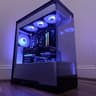 🩶🐍"Silver Serpent"🐍🩶| 1440p/4k Gaming | RX 9070XT | Ryzen 7 7800x3d | 32gb DDR5 | 2tb SSD | WiFi