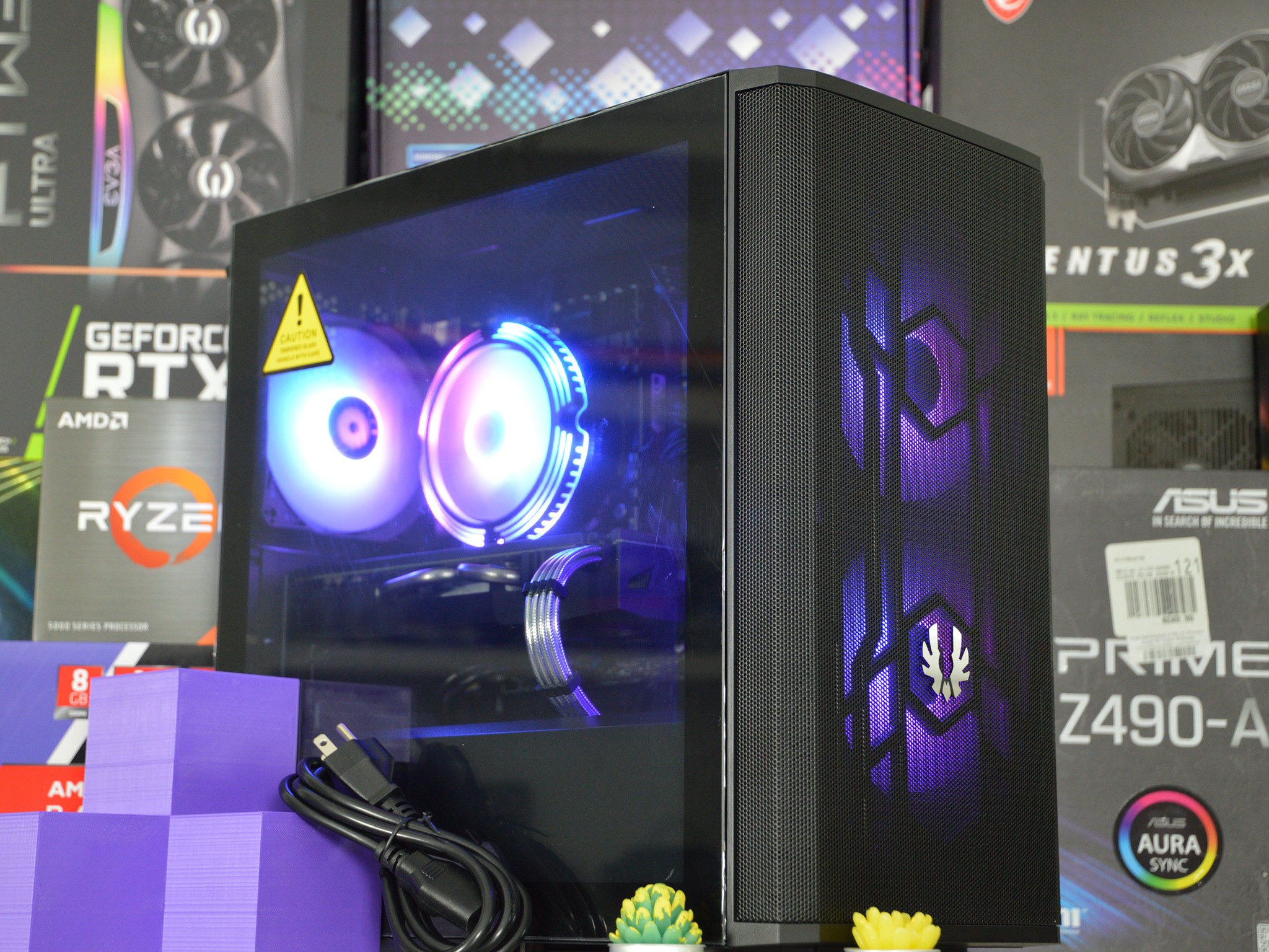 🔵⚫️| RX 580 8GB | INTEL XEON E5 2670 V3 | 16GB RAM | 1TB SSD | Midnight Cobalt 2.0 |