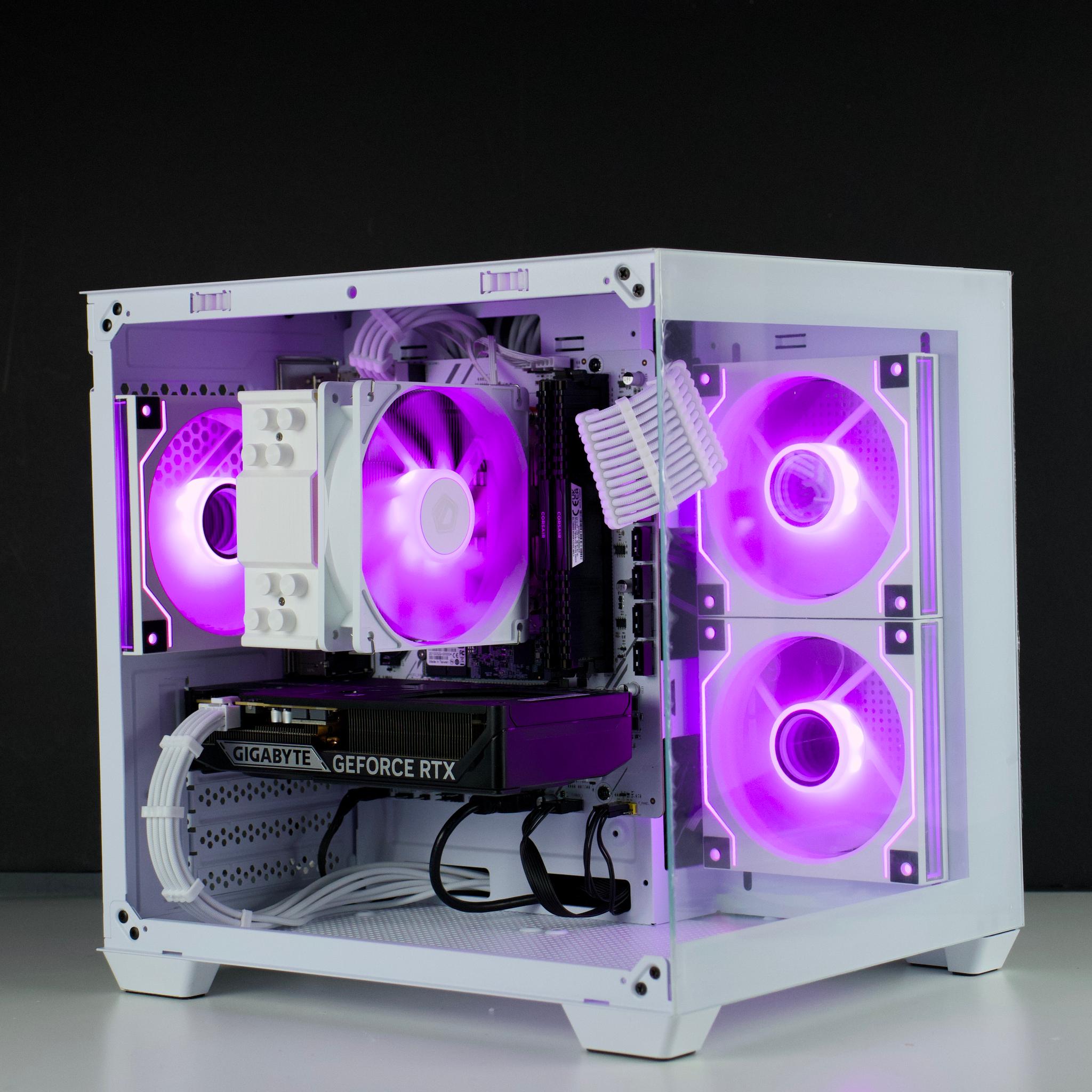 🧊❄️🧊 White Gaming PC – RTX 5060, Ryzen 5 5600X, 32GB RAM, 960GB SSD - WiFi, BlueTooth 🧊❄️🧊