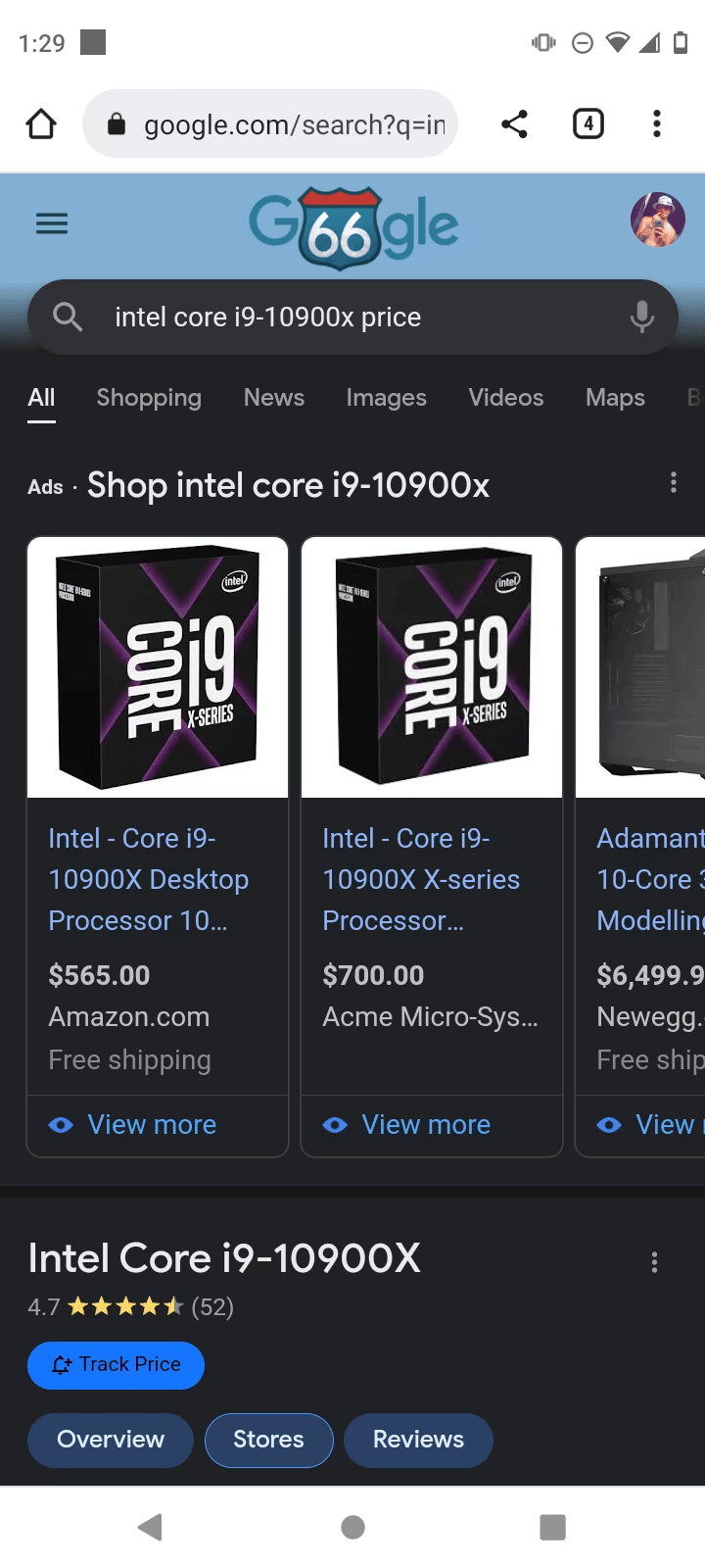 On sale Intel I9-10900x 3.7 GHz 10 core prossesors  