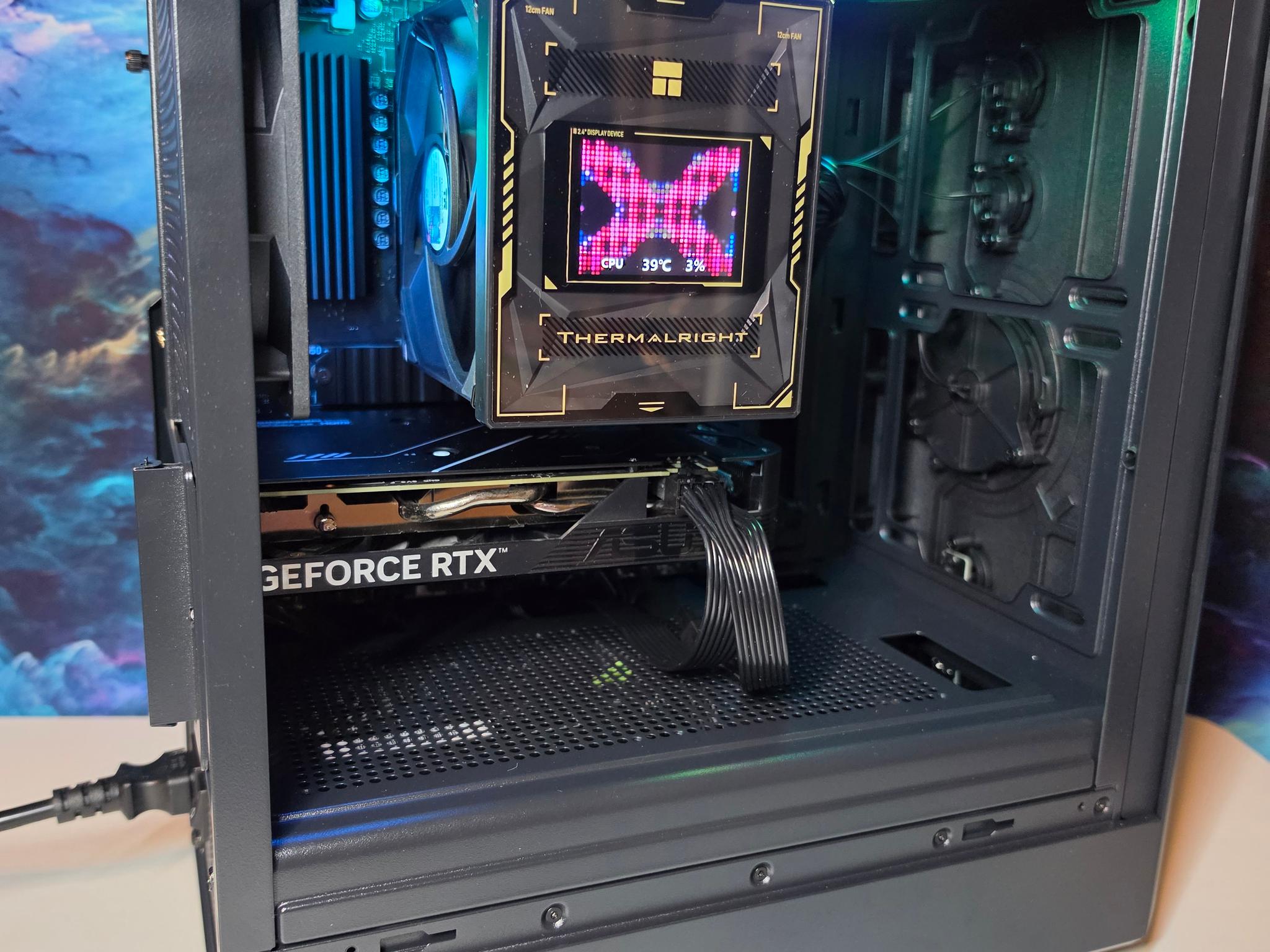ASUS RTX 4060 8gb + Ryzen 5600x PC Build #106