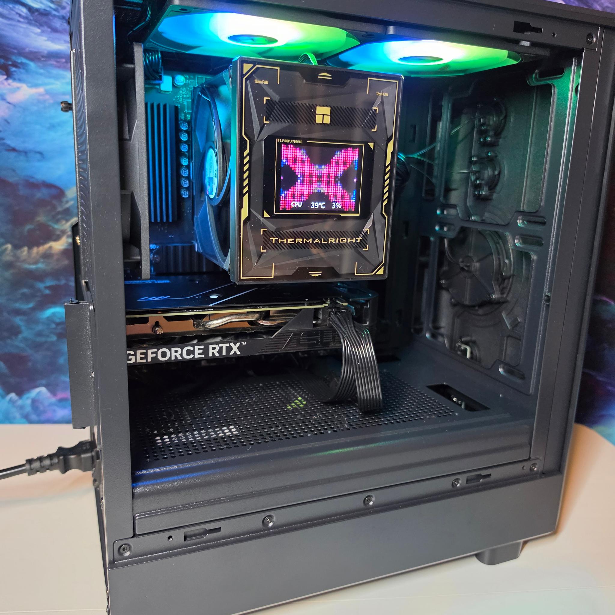ASUS RTX 4060 8gb + Ryzen 5600x PC Build #106