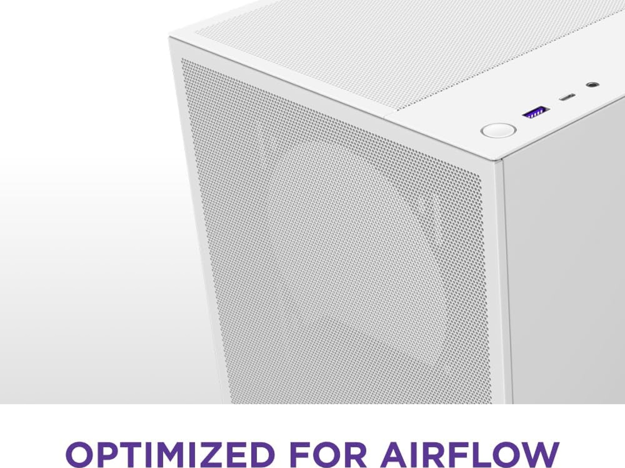 *NIB* NZXT H5 Flow 2024 - Compact ATX Mid-Tower PC Gaming Case - High Airflow - White