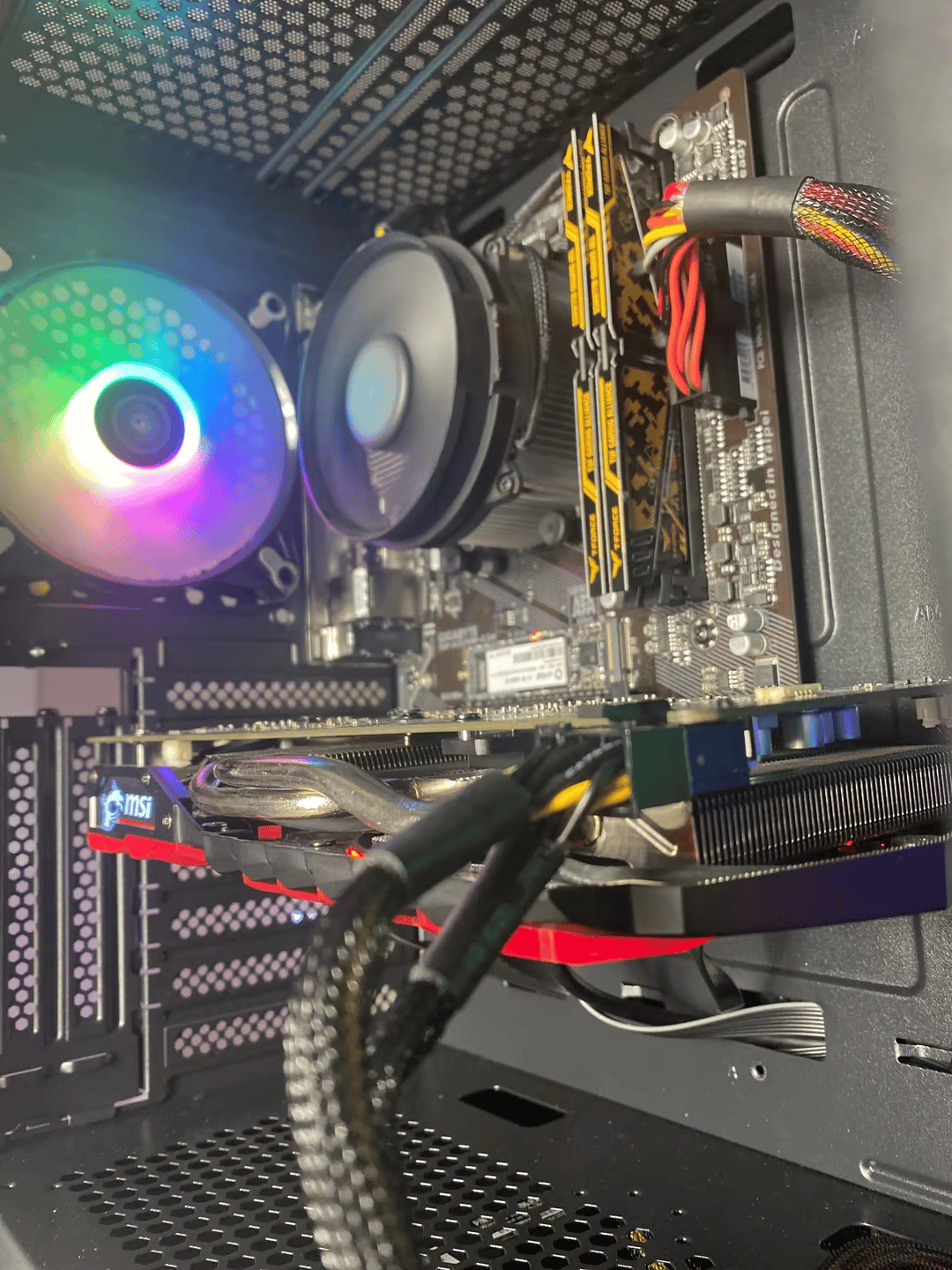 “Aether” | Ryzen 5 RX470 4GB Budget RGB Gaming PC