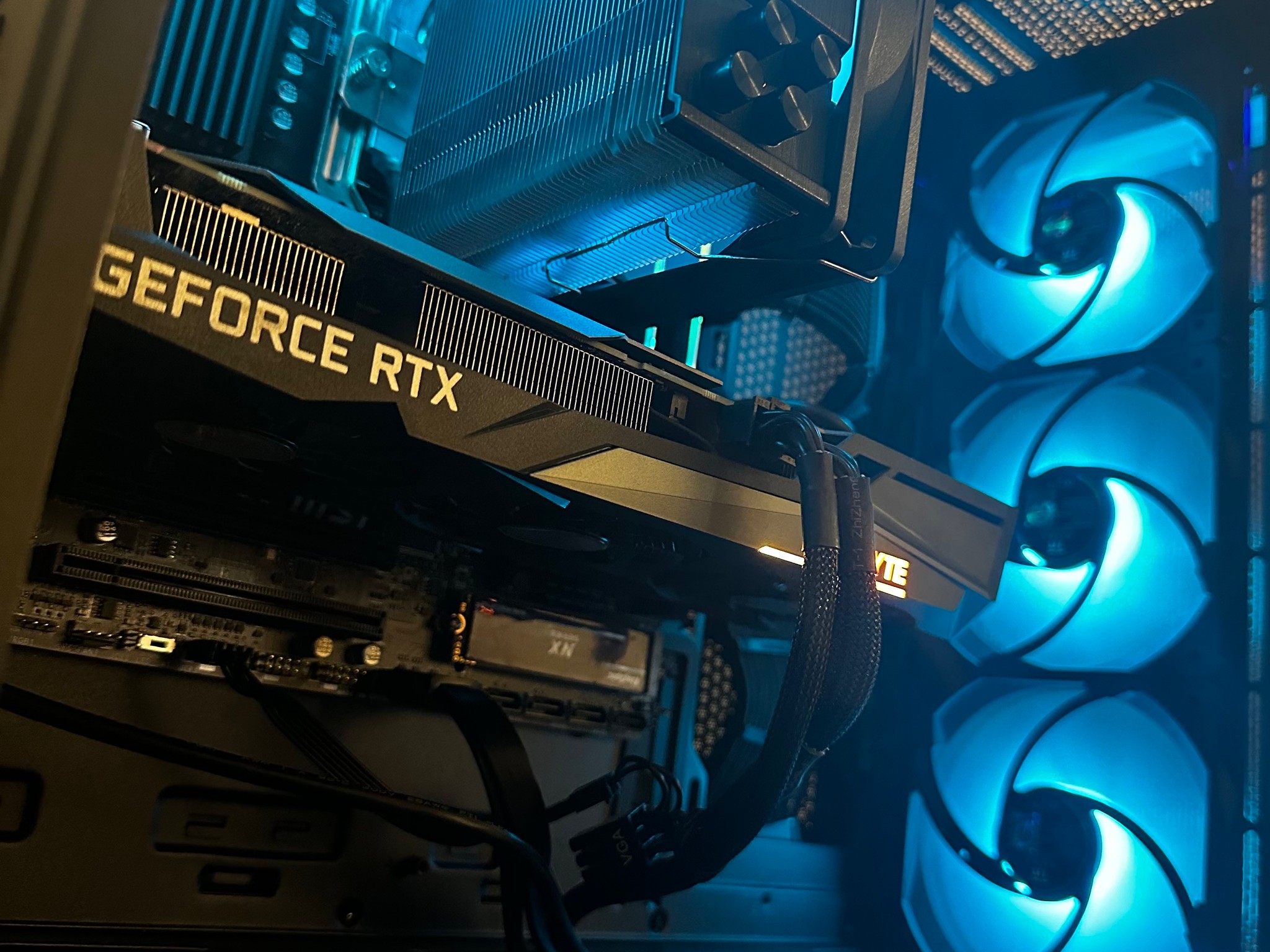 Gaming PC (Ryzen 5 5600 + RTX 3060 12GB + 32GB RGB RAM)