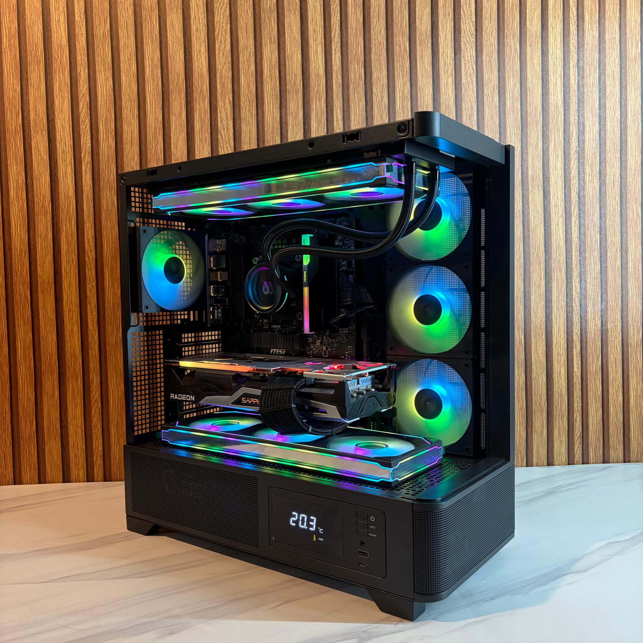 RX 6900XT 16GB | RYZEN 5 9600X | 24GB DDR5 | 2TB NVME | 360MM AIO